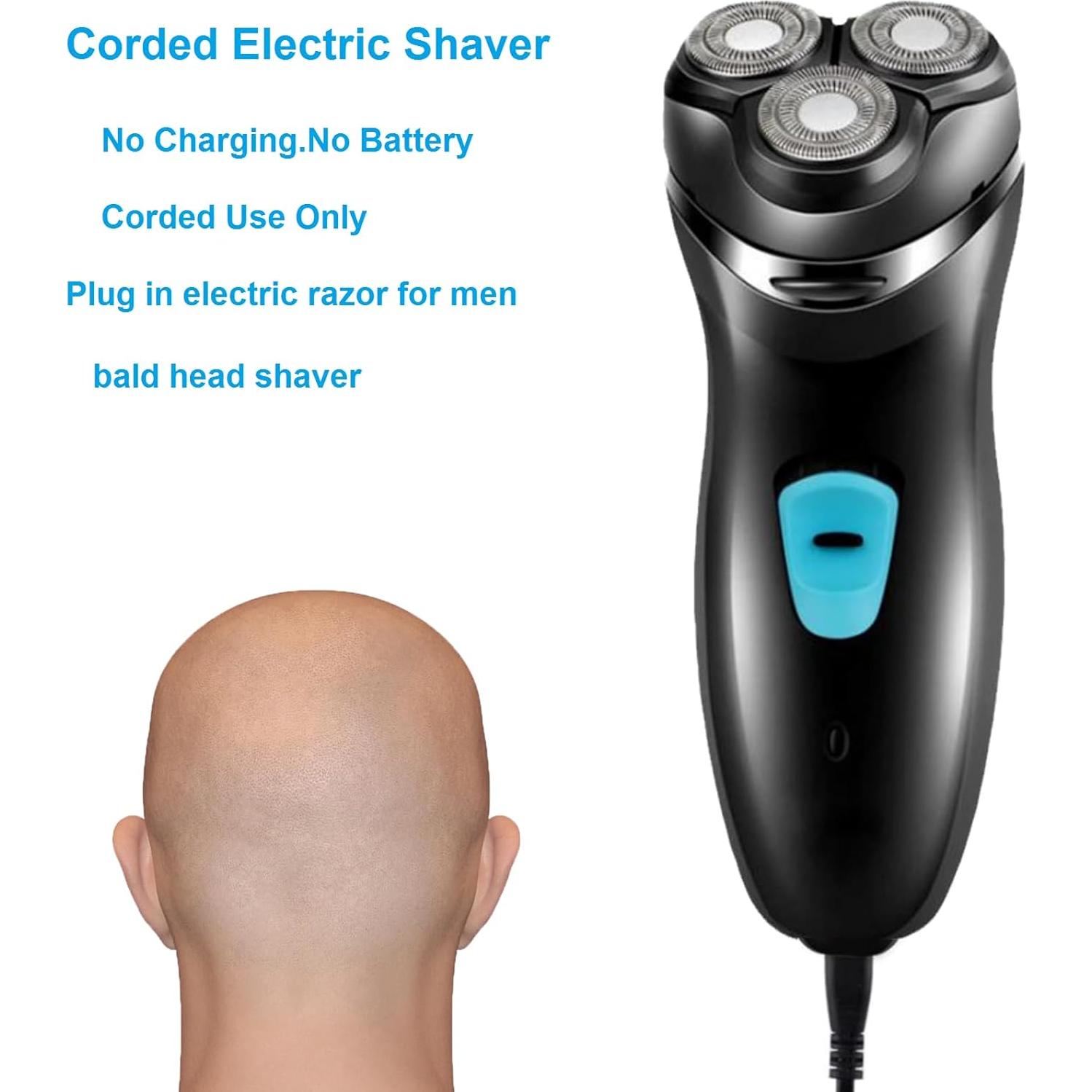 Afeitadora Eléctrica con Cable VSTSERIES VST-014 12W 3D Flotante