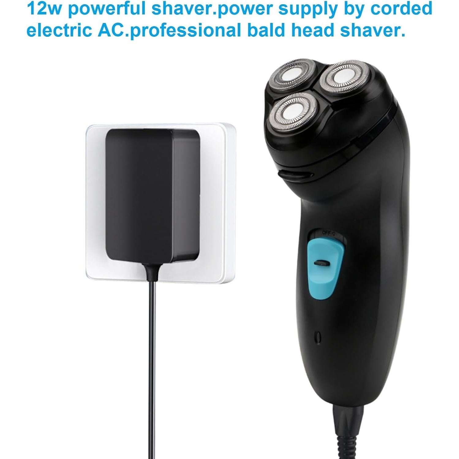 Afeitadora Eléctrica con Cable VSTSERIES VST-014 12W 3D Flotante