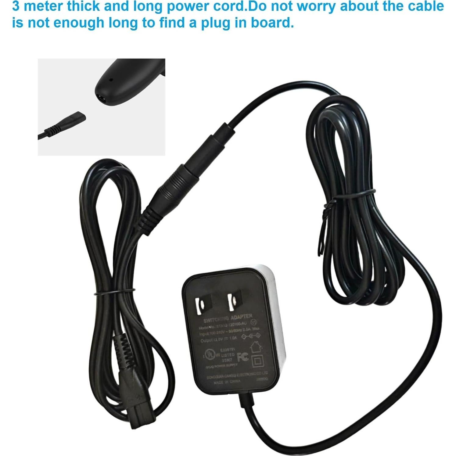 Afeitadora Eléctrica con Cable VSTSERIES VST-014 12W 3D Flotante