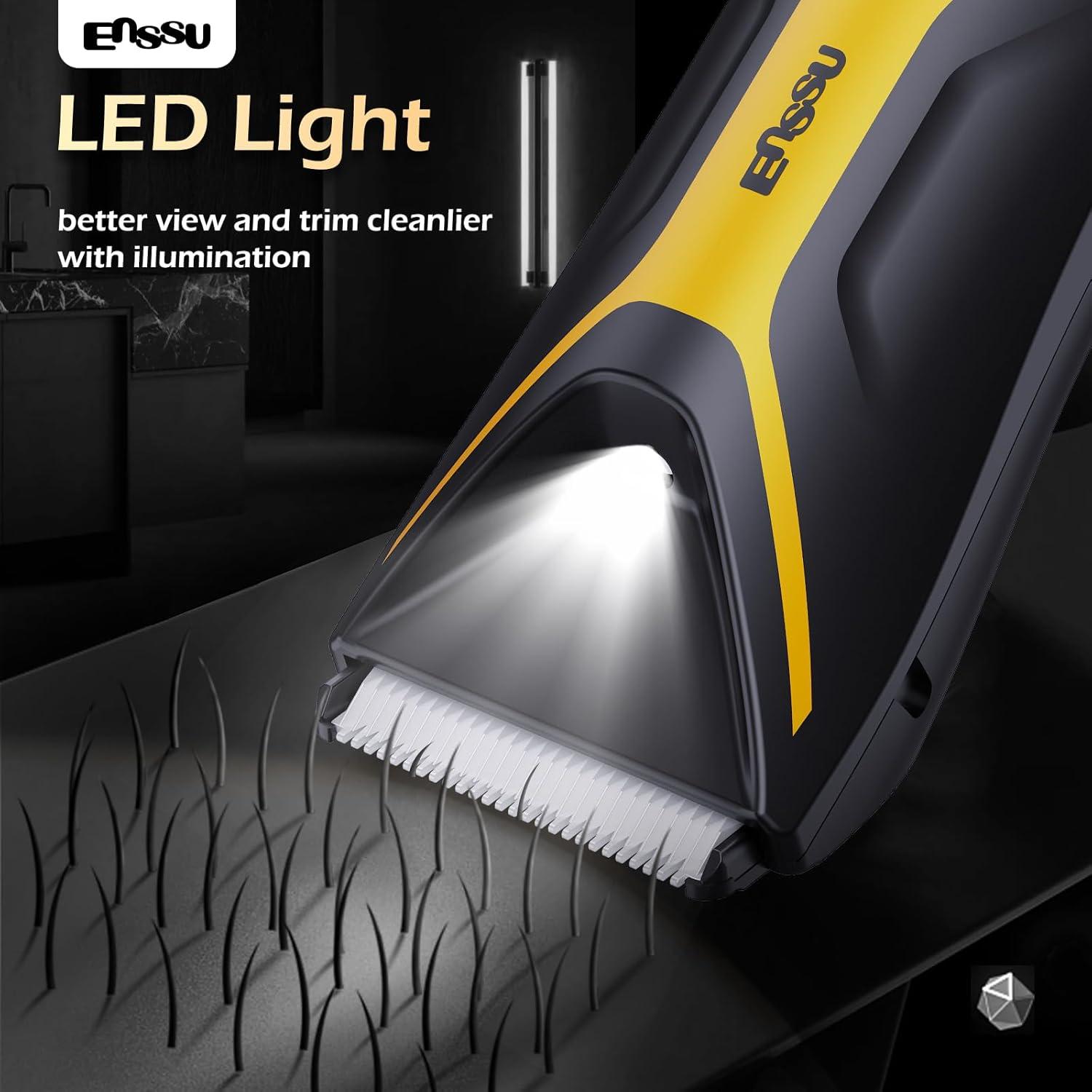 Recortadora de Vello Corporal ENSSU ES112BY IPX7 Cerámica