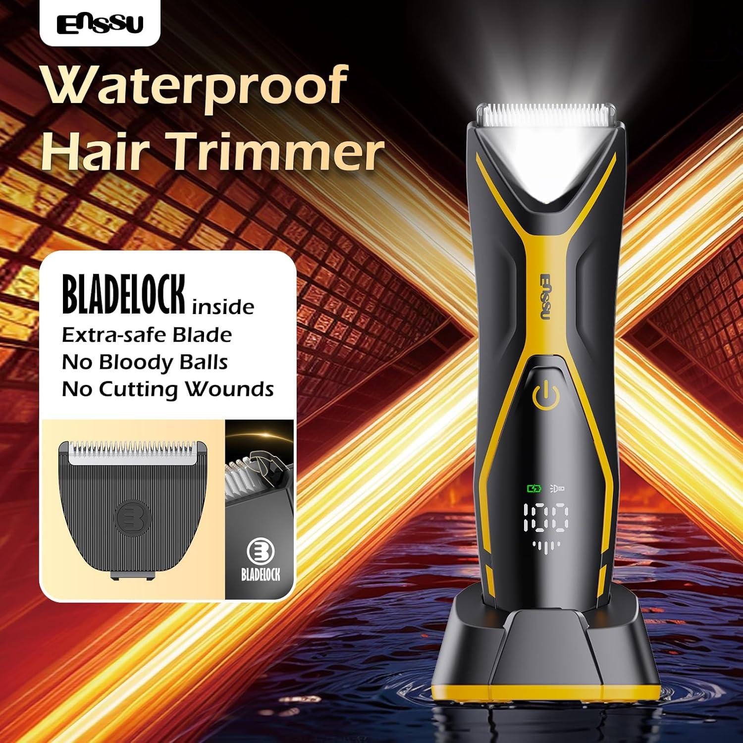 Recortadora de Vello Corporal ENSSU ES112BY IPX7 Cerámica