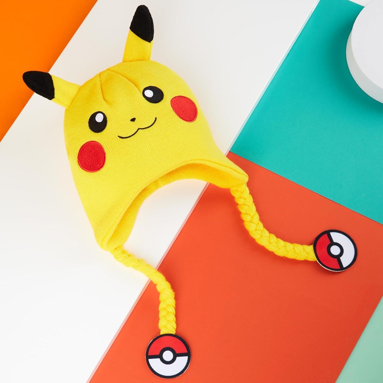 Gorro Beanie Pokemon para Niños Gengar Talla Única Amarillo