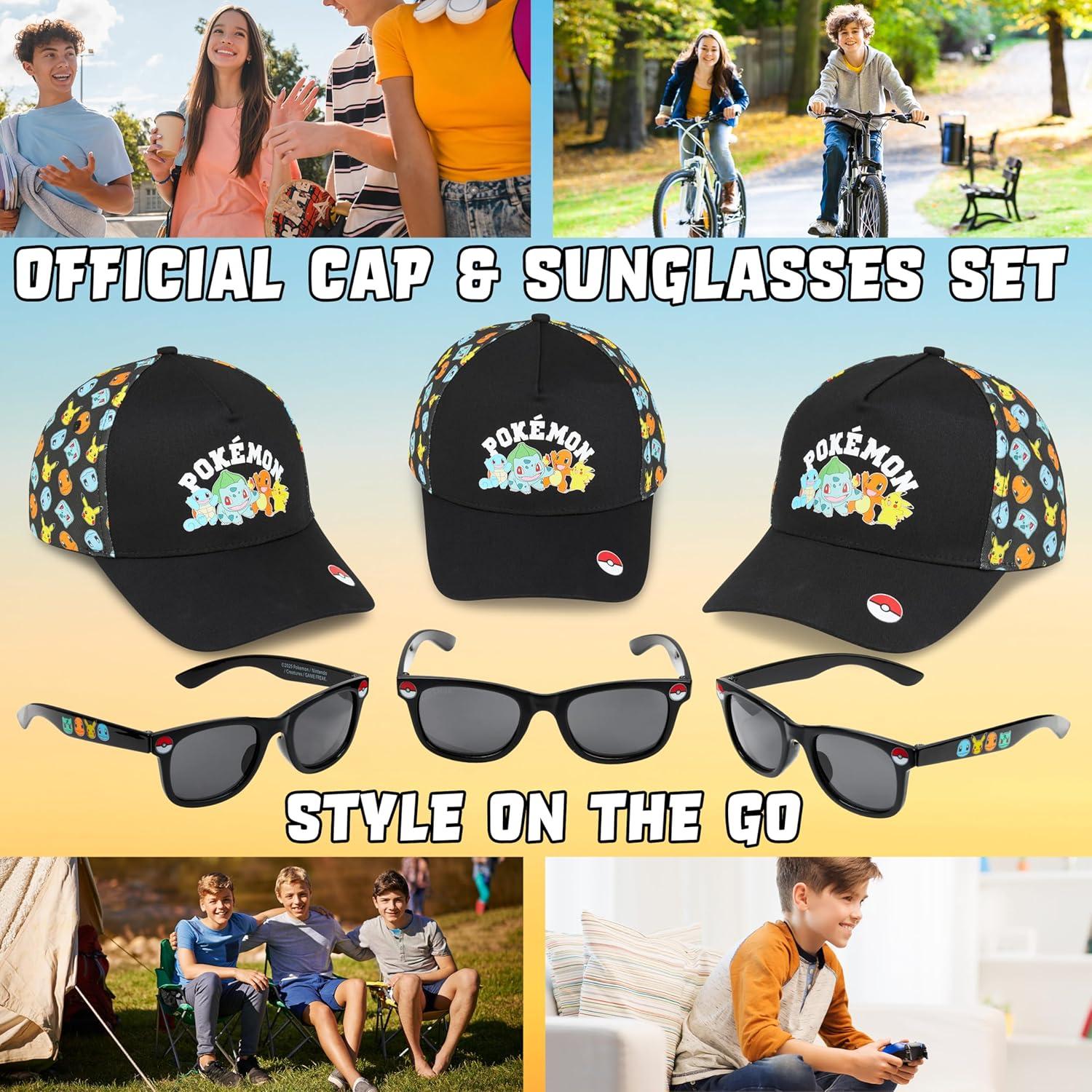 Gorra de béisbol Get Trend para niños 4-12 años + gafas UV