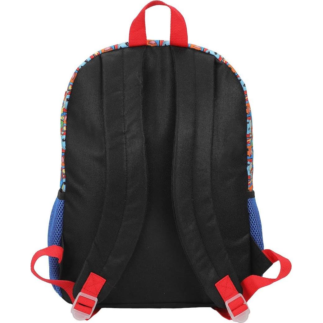 Mochila Pokémon 5 Piezas Bioworld 40.64 cm Charmander Squirtle