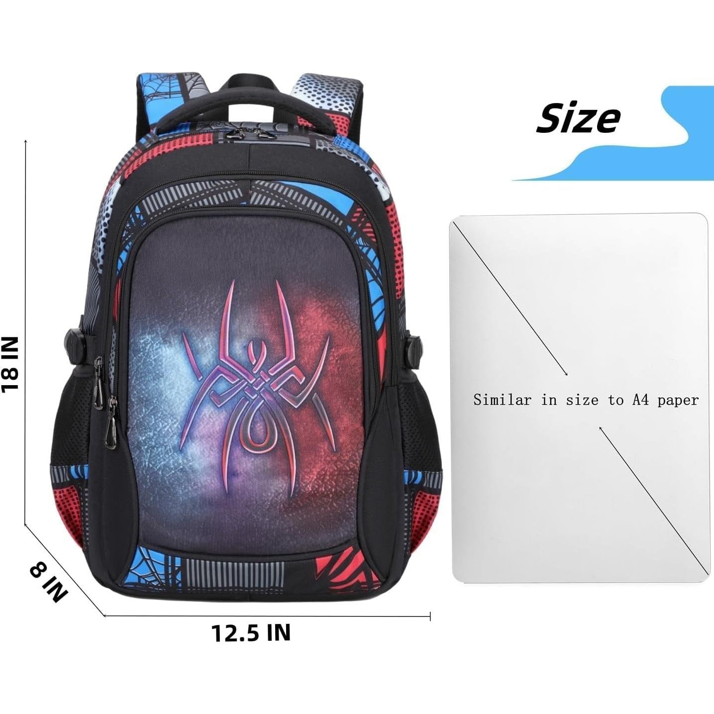 Mochila Escolar Lmwzh Impermeable 46x32x20 cm para Niños