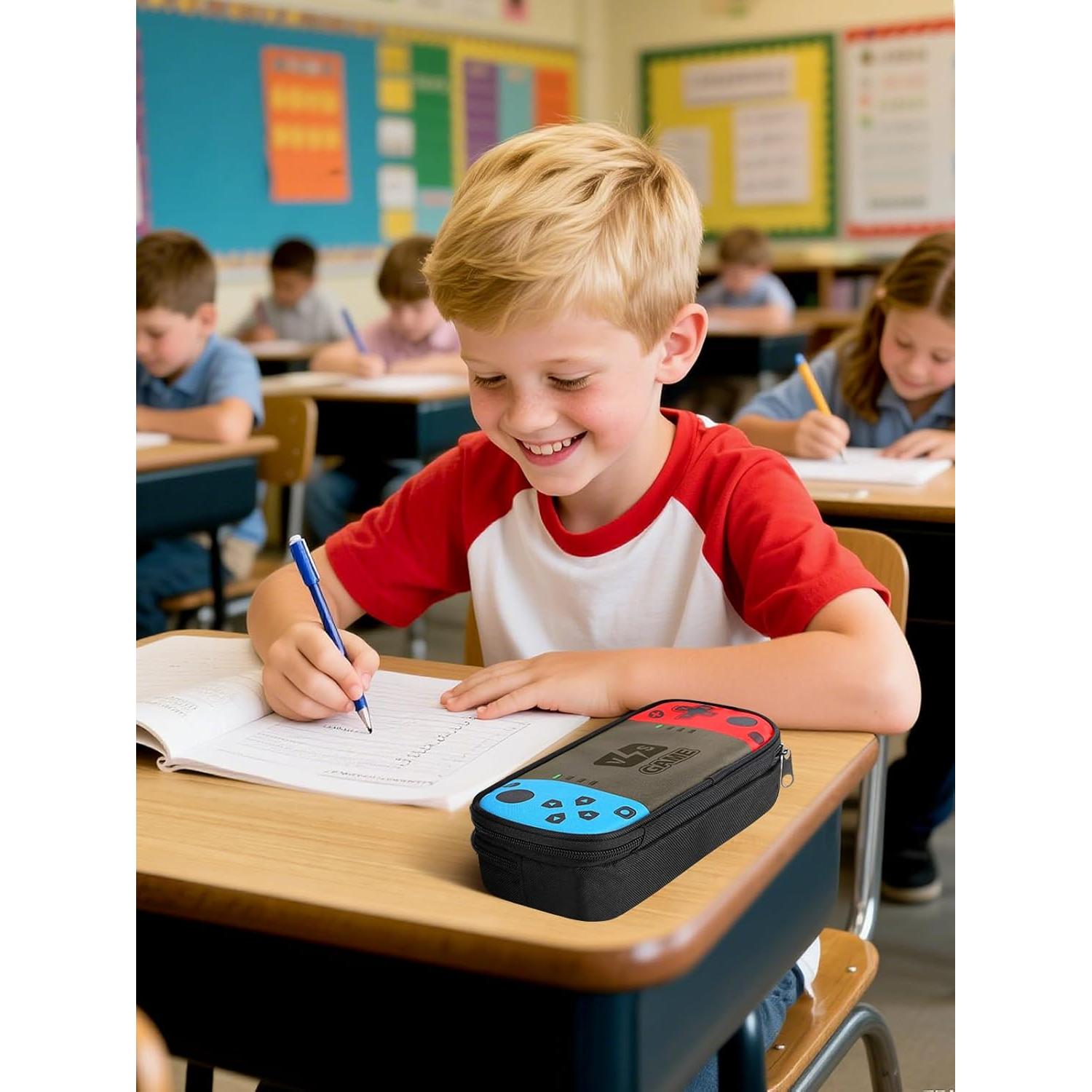 Estuche de Lápices Bigmeta Gamer 23.9x11.9x7.1cm 2 Compartimentos