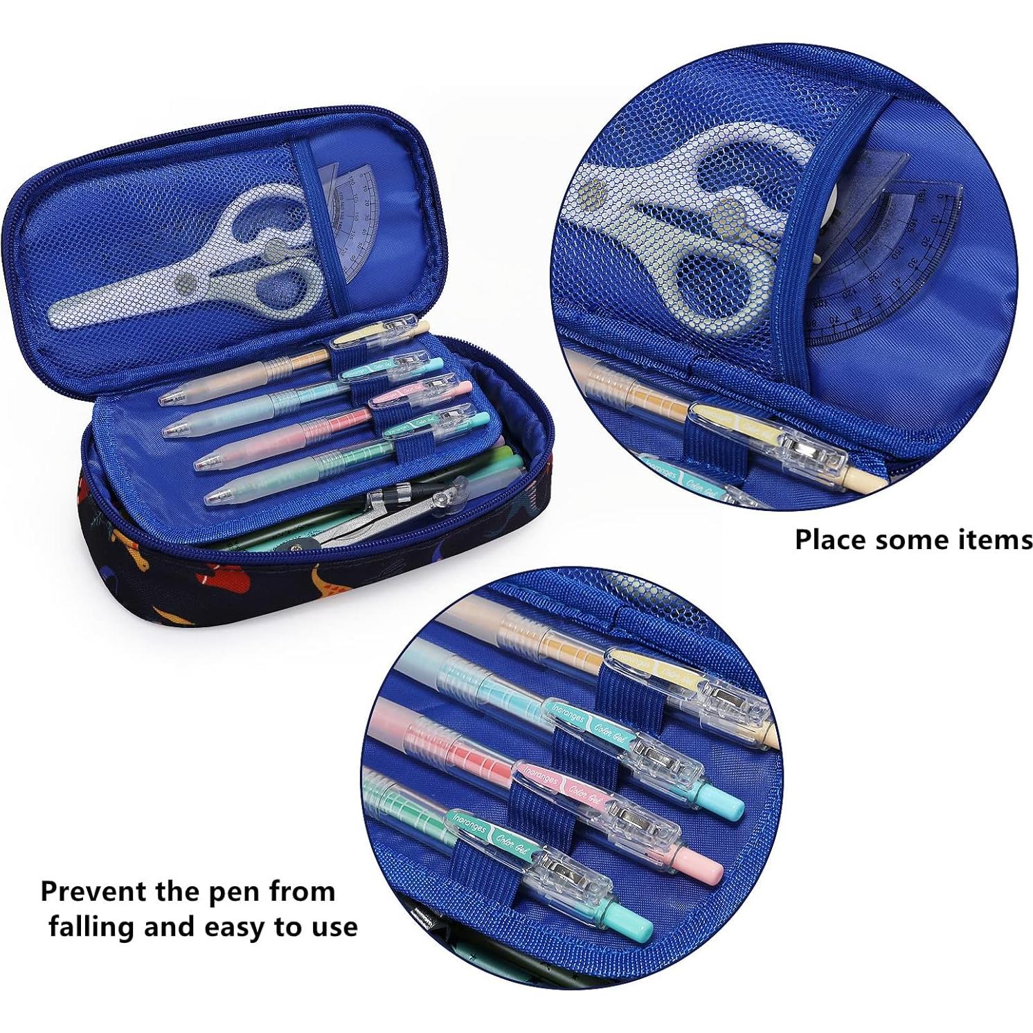 Estuche de Lápices Dinosaurio THE Crafts 21.3x7.6x5.1 cm