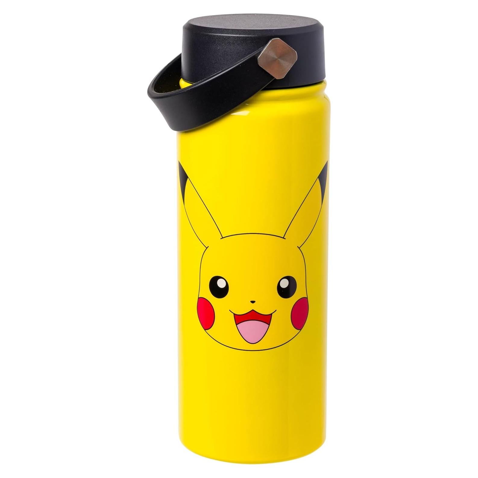 Botella de Agua Acero Inoxidable Silver Buffalo Pikachu 591 ml