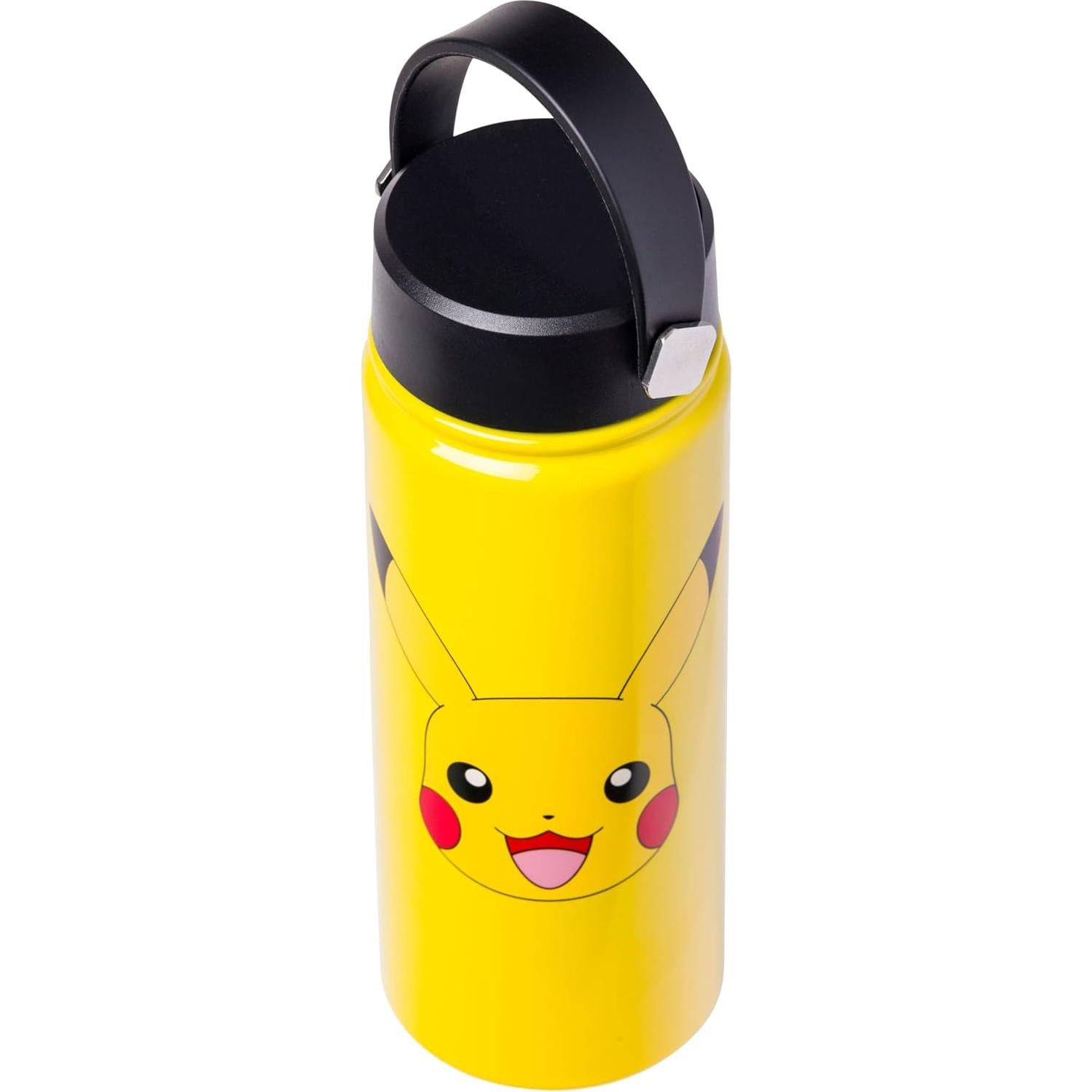Botella de Agua Acero Inoxidable Silver Buffalo Pikachu 591 ml