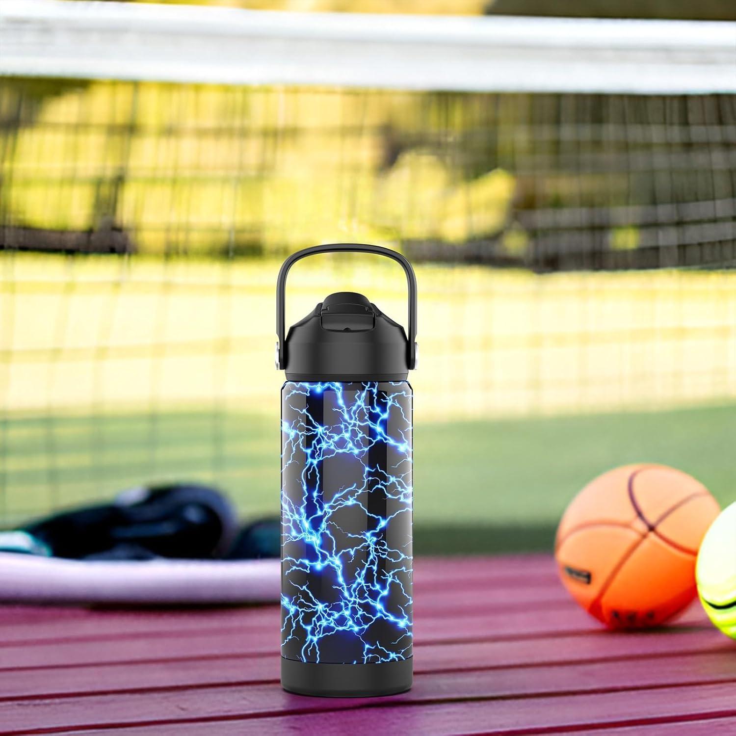 Botella de Agua Infantil Ntswasd 550ml Acero Inoxidable Aislada