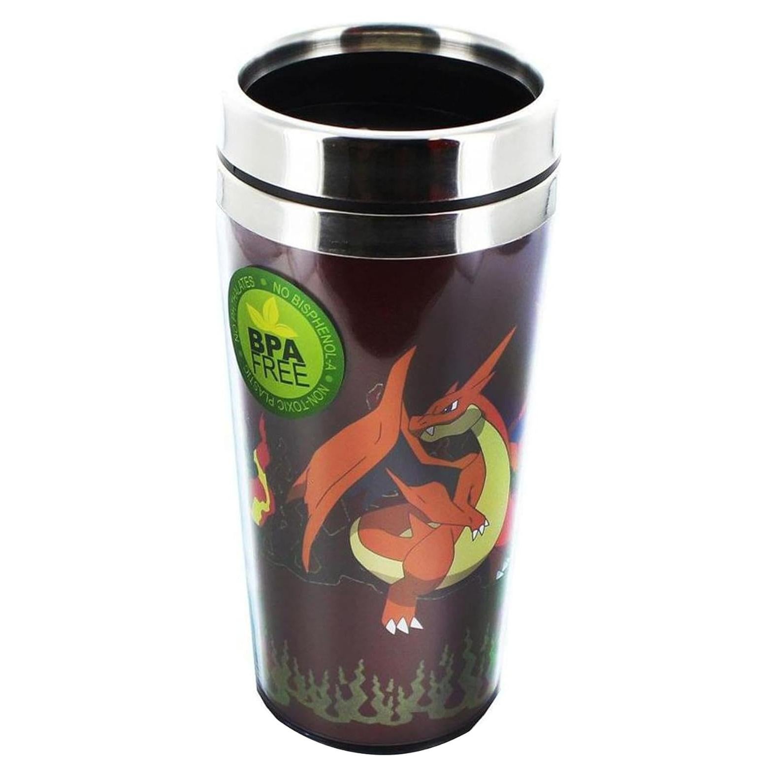 Vaso de Viaje Pokemon Charizard Y 473 ml Rojo
