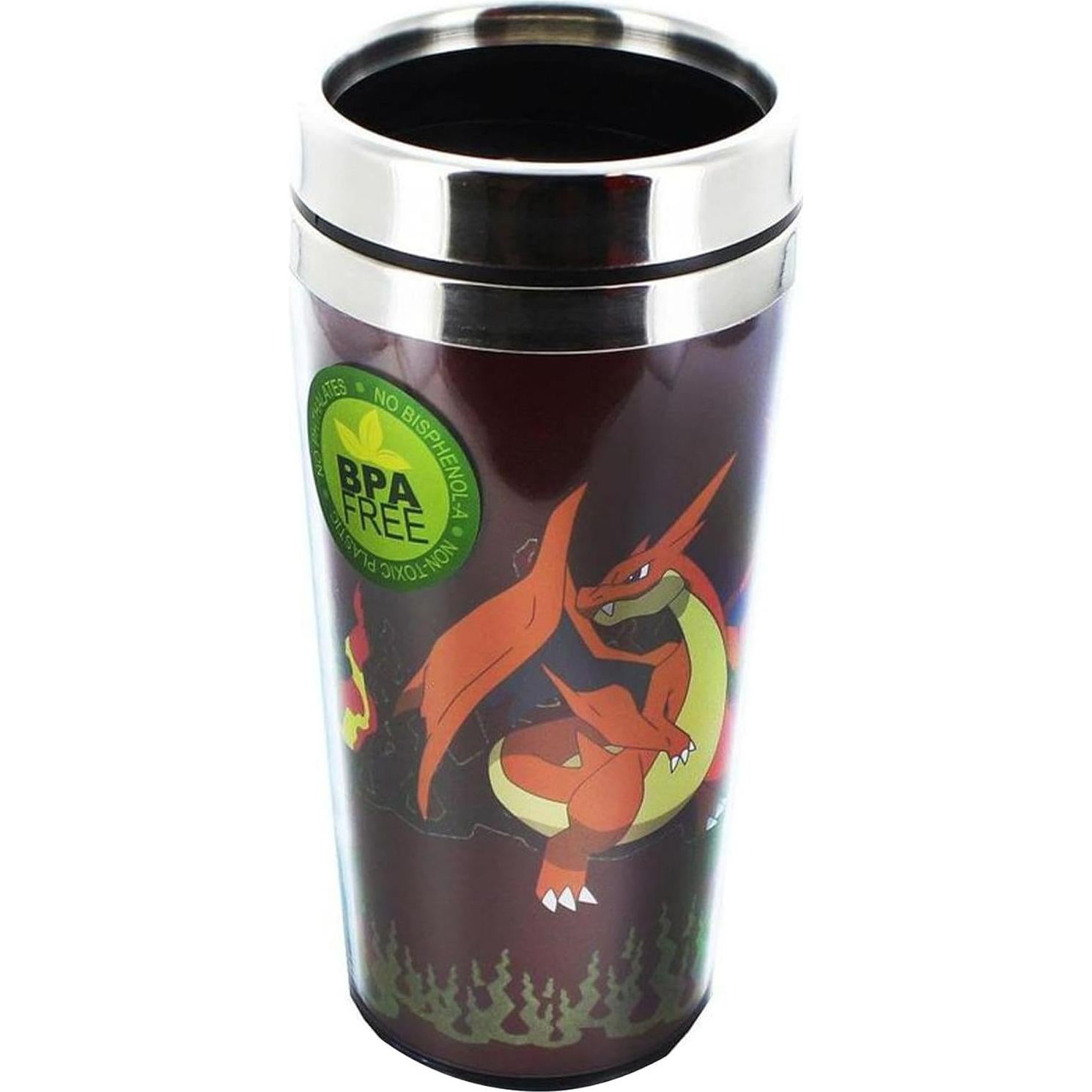 Vaso de Viaje Pokemon Charizard Y 473 ml Rojo