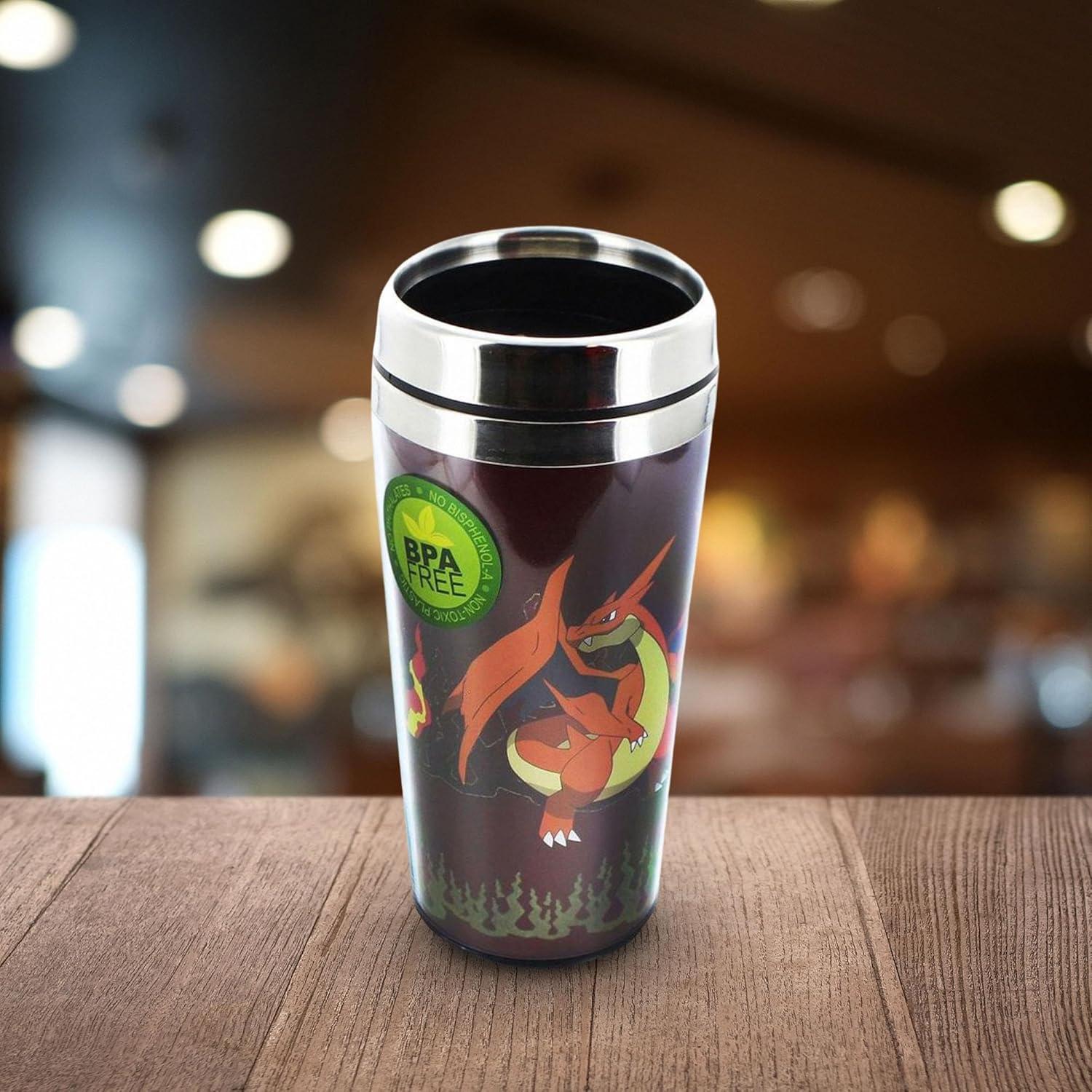 Vaso de Viaje Pokemon Charizard Y 473 ml Rojo