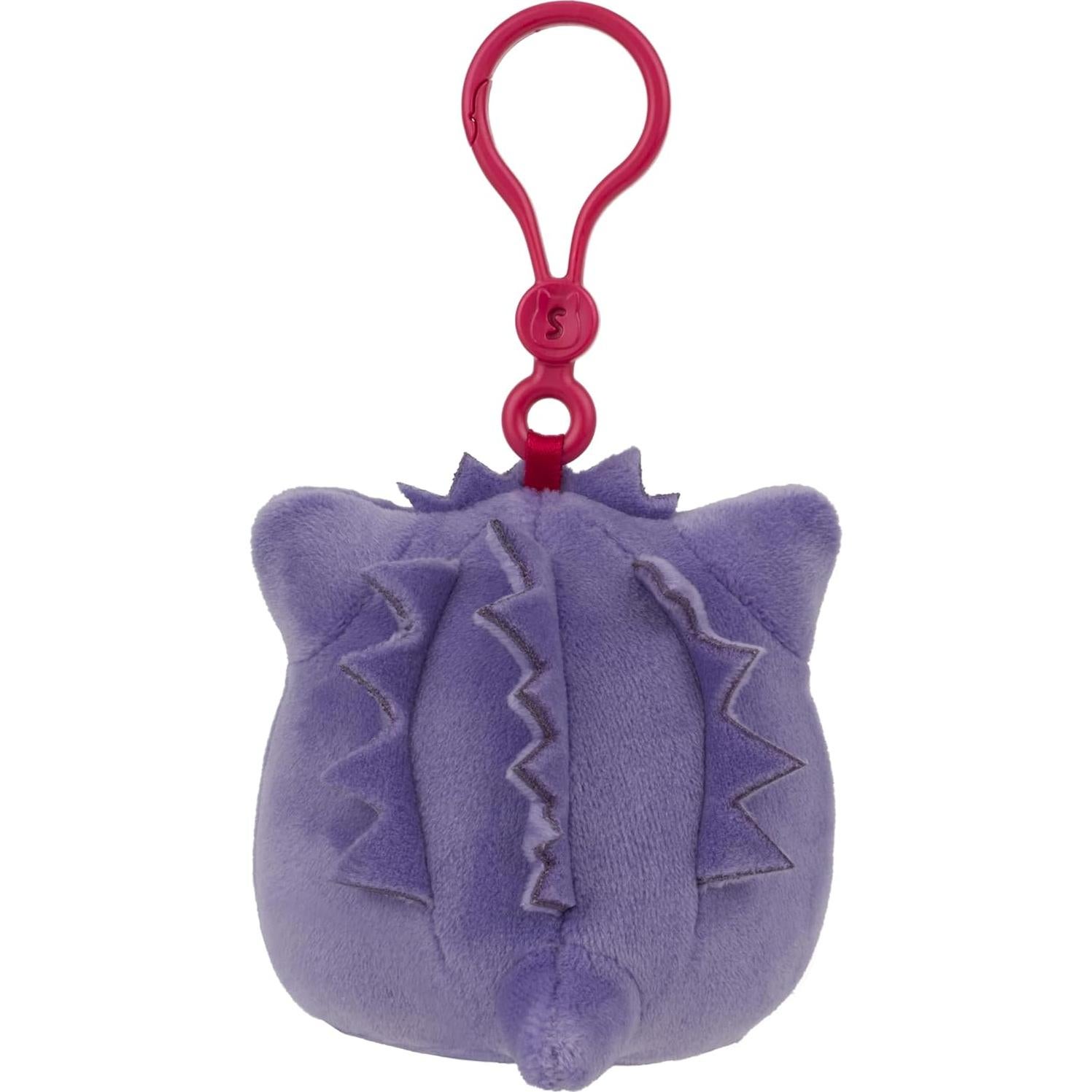 Clip de Peluche Gengar Squishmallows Original - 2.54 cm