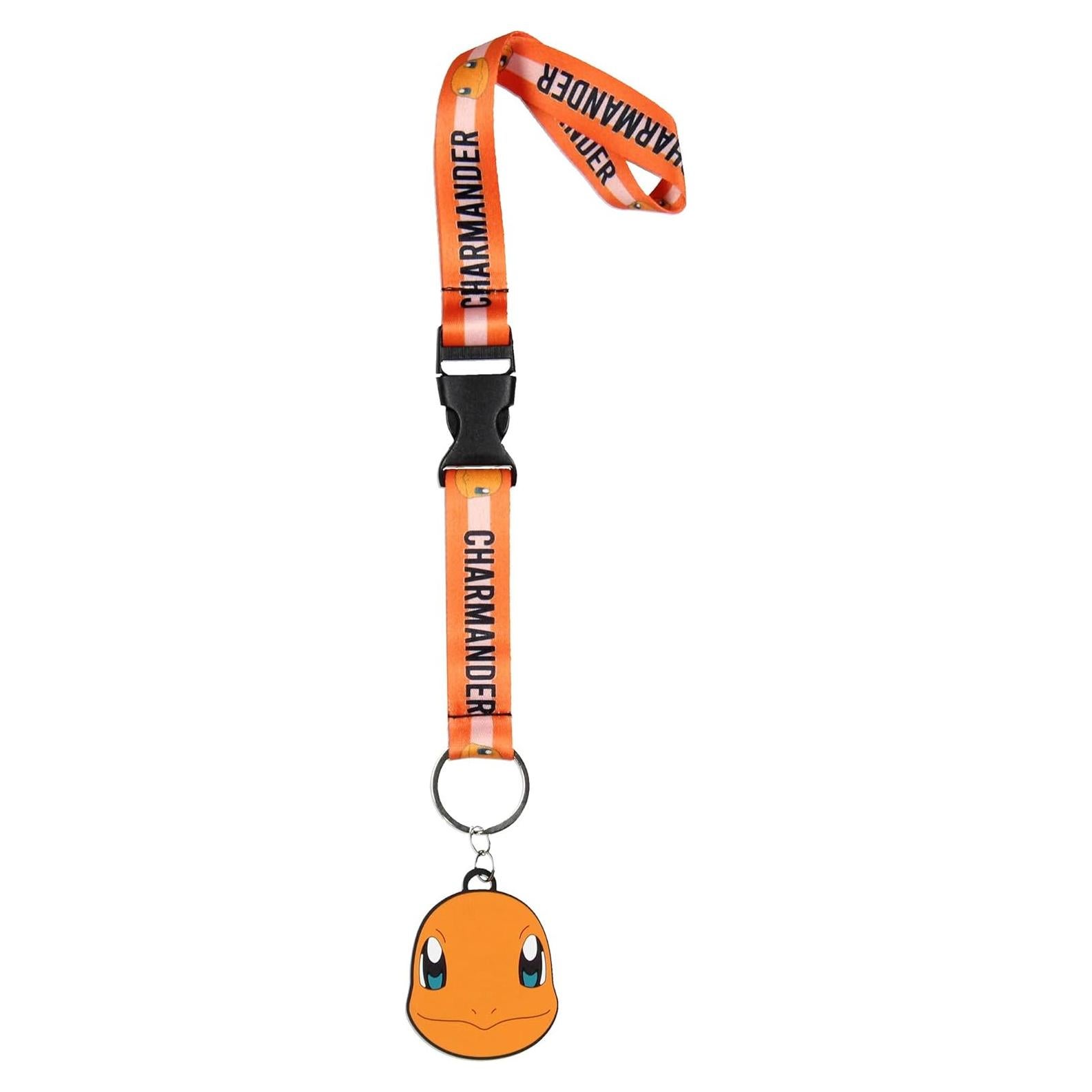 Lanyard Muñequera Pokemon Bioworld Charmander Naranja OSFM