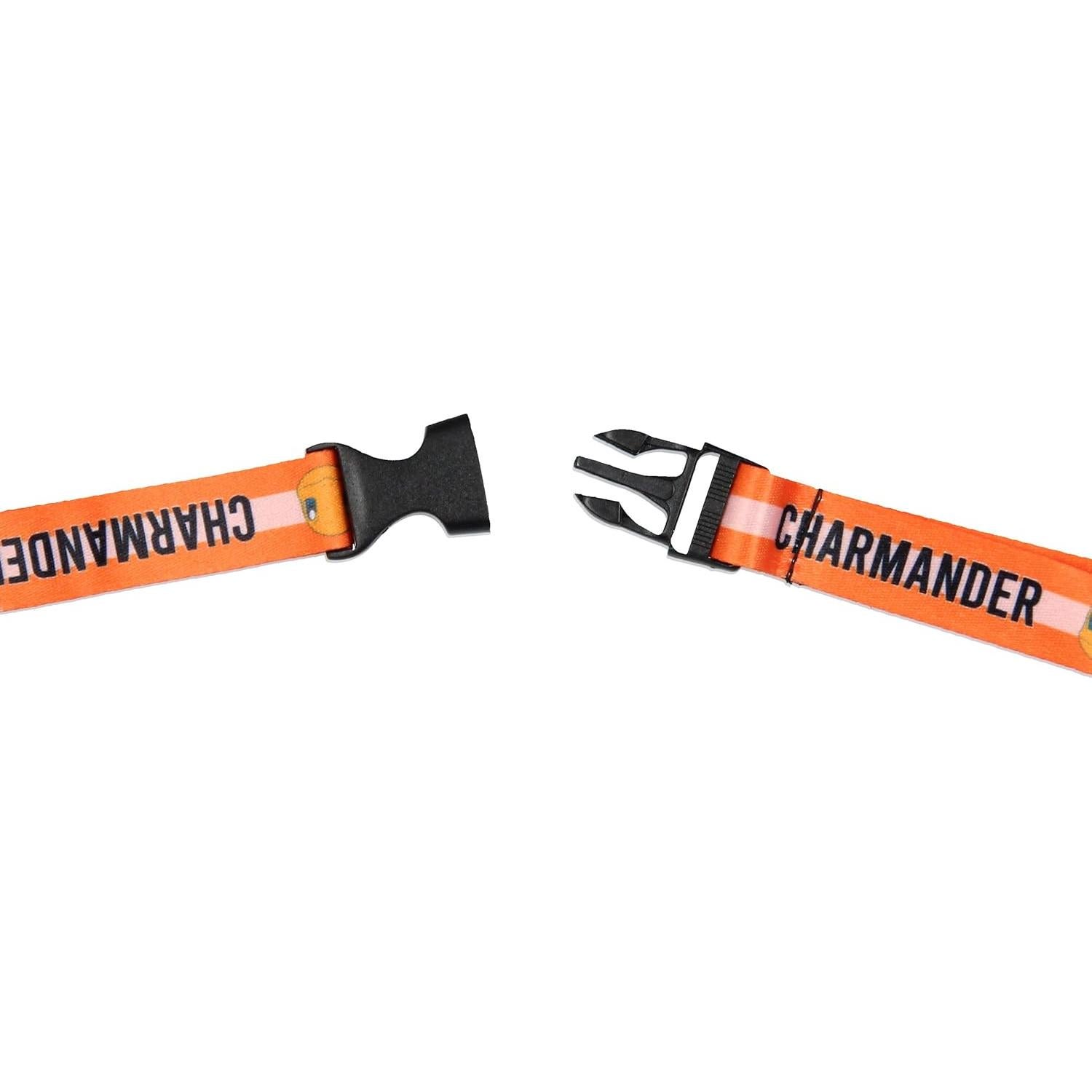 Lanyard Muñequera Pokemon Bioworld Charmander Naranja OSFM