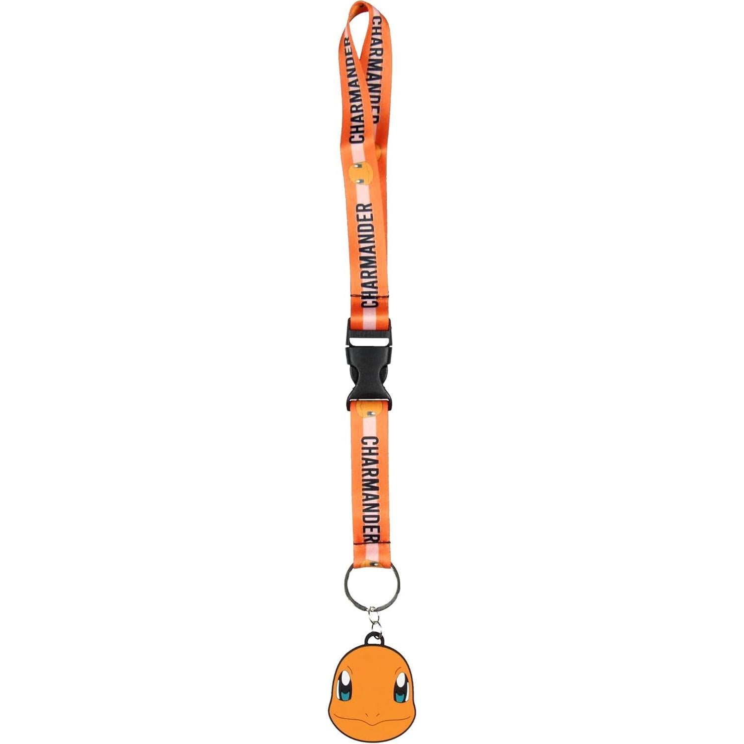 Lanyard Muñequera Pokemon Bioworld Charmander Naranja OSFM