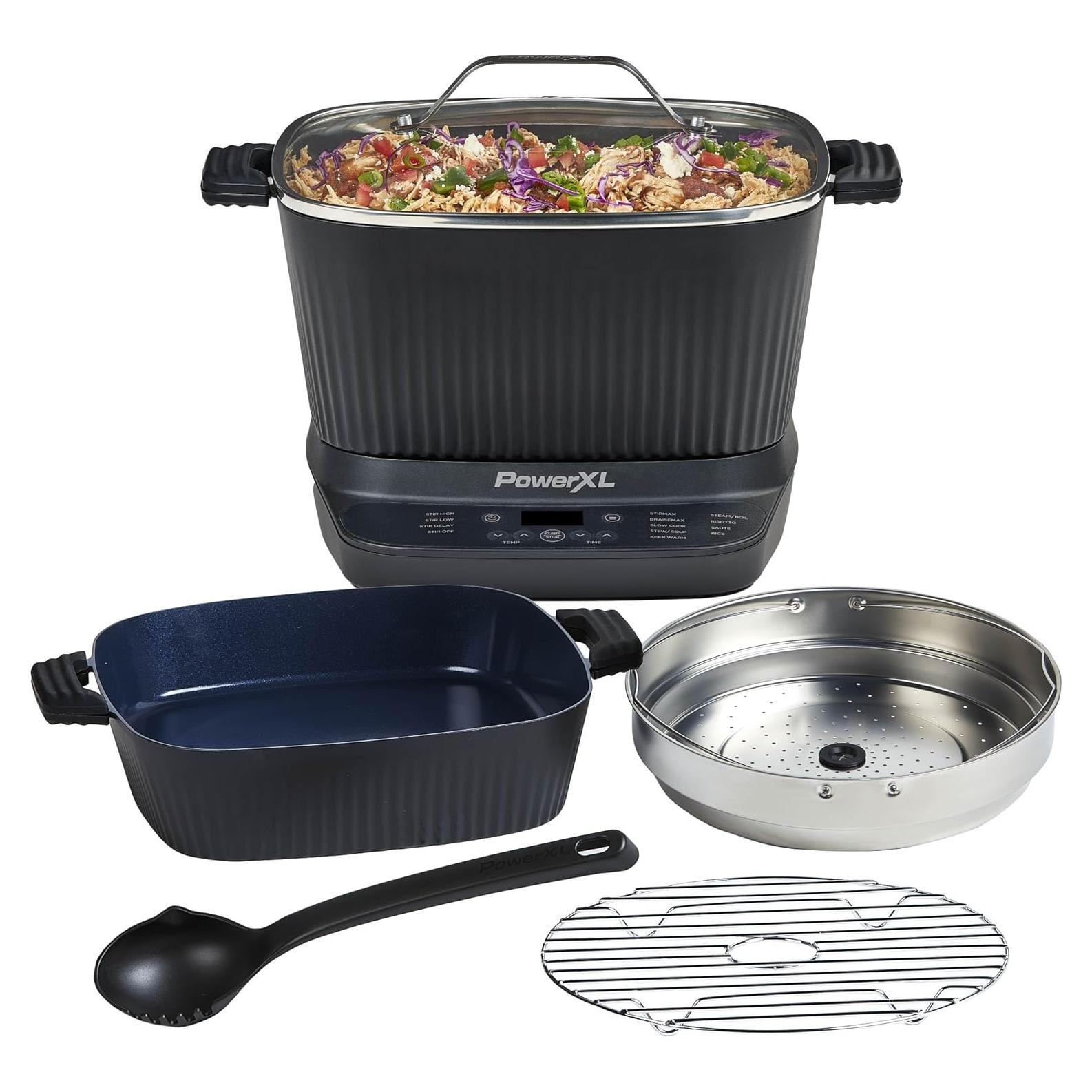 Olla Multiusos PowerXL Stirmax Deluxe 7.5L con Paleta Automática