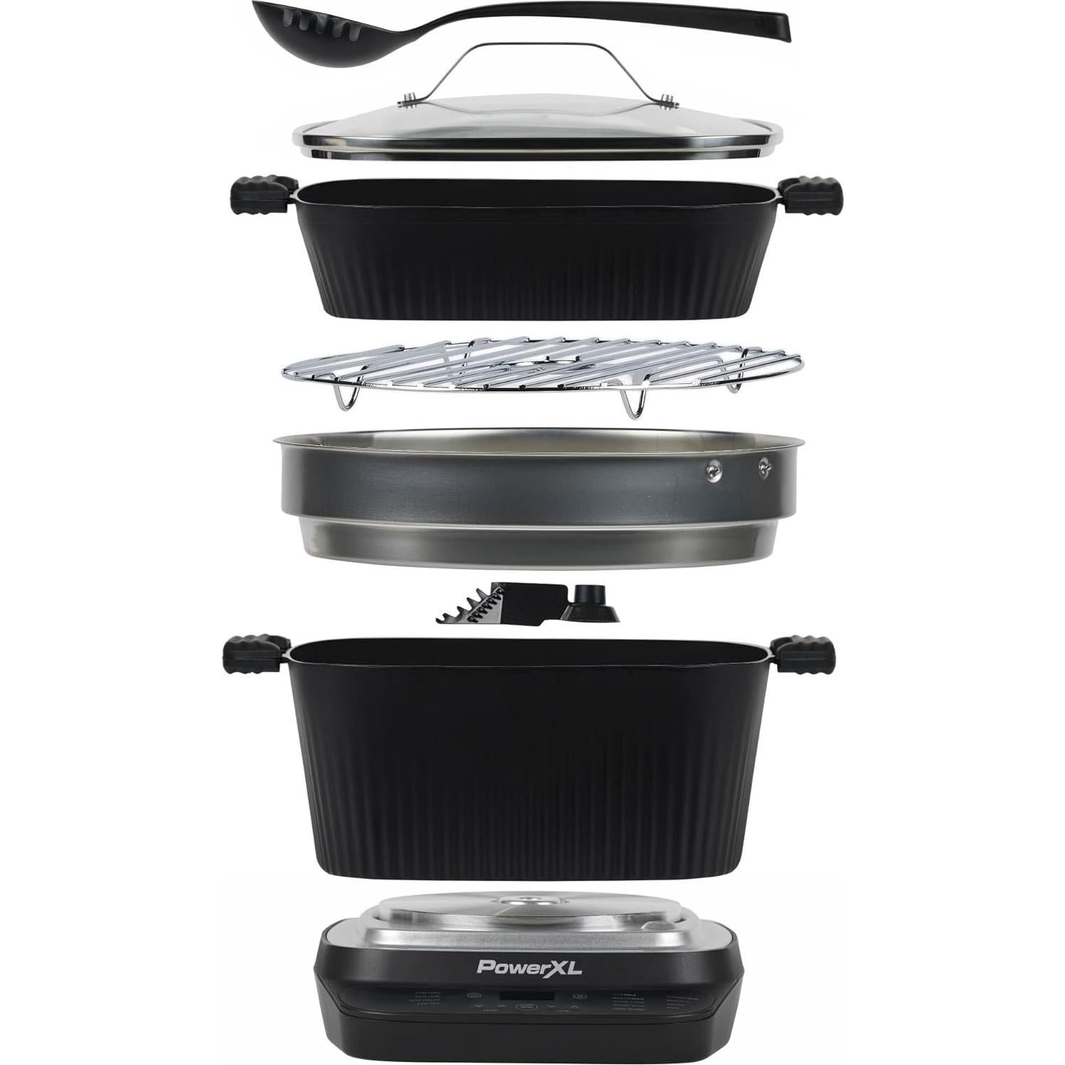 Olla Multiusos PowerXL Stirmax Deluxe 7.5L con Paleta Automática