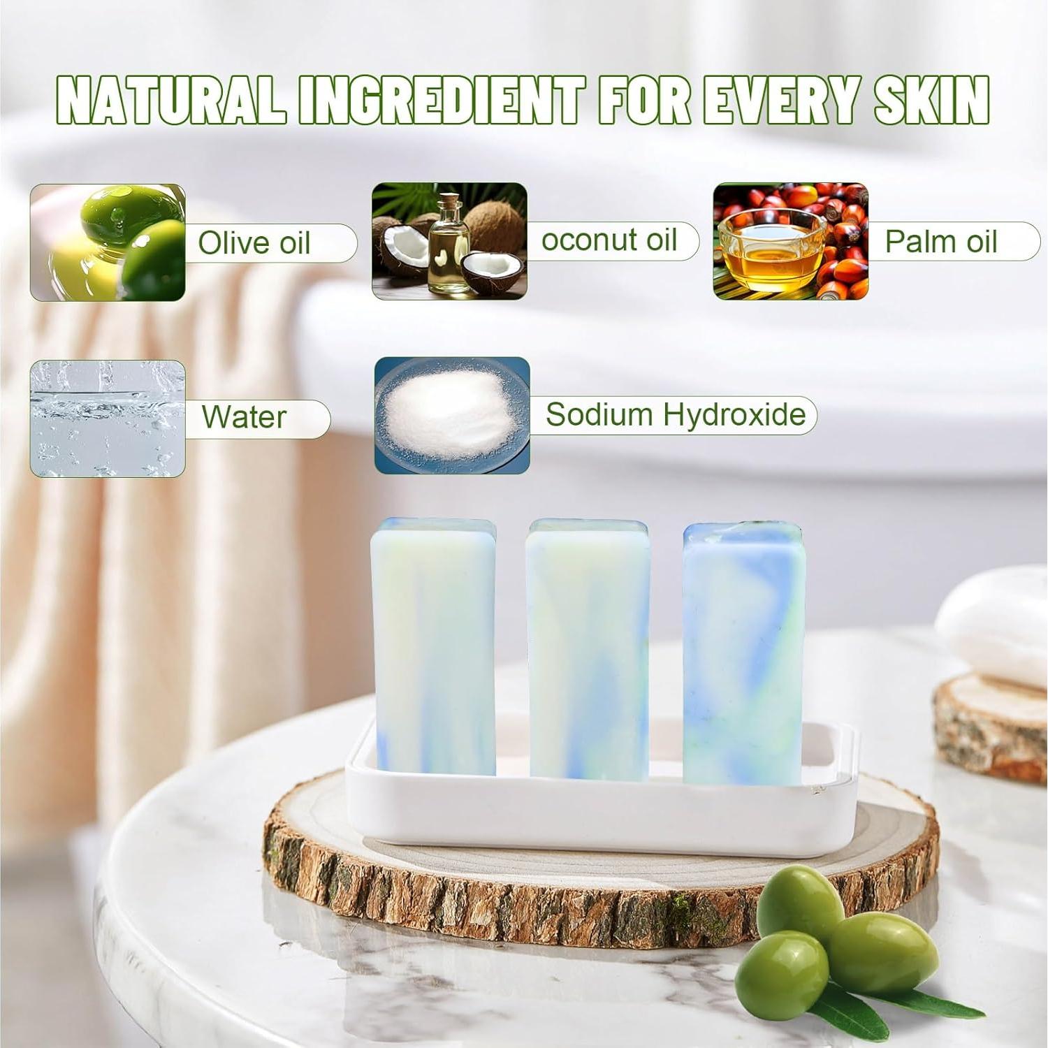 23 Jabones de Viaje MR.A de Aceite de Oliva 25g - Vegano