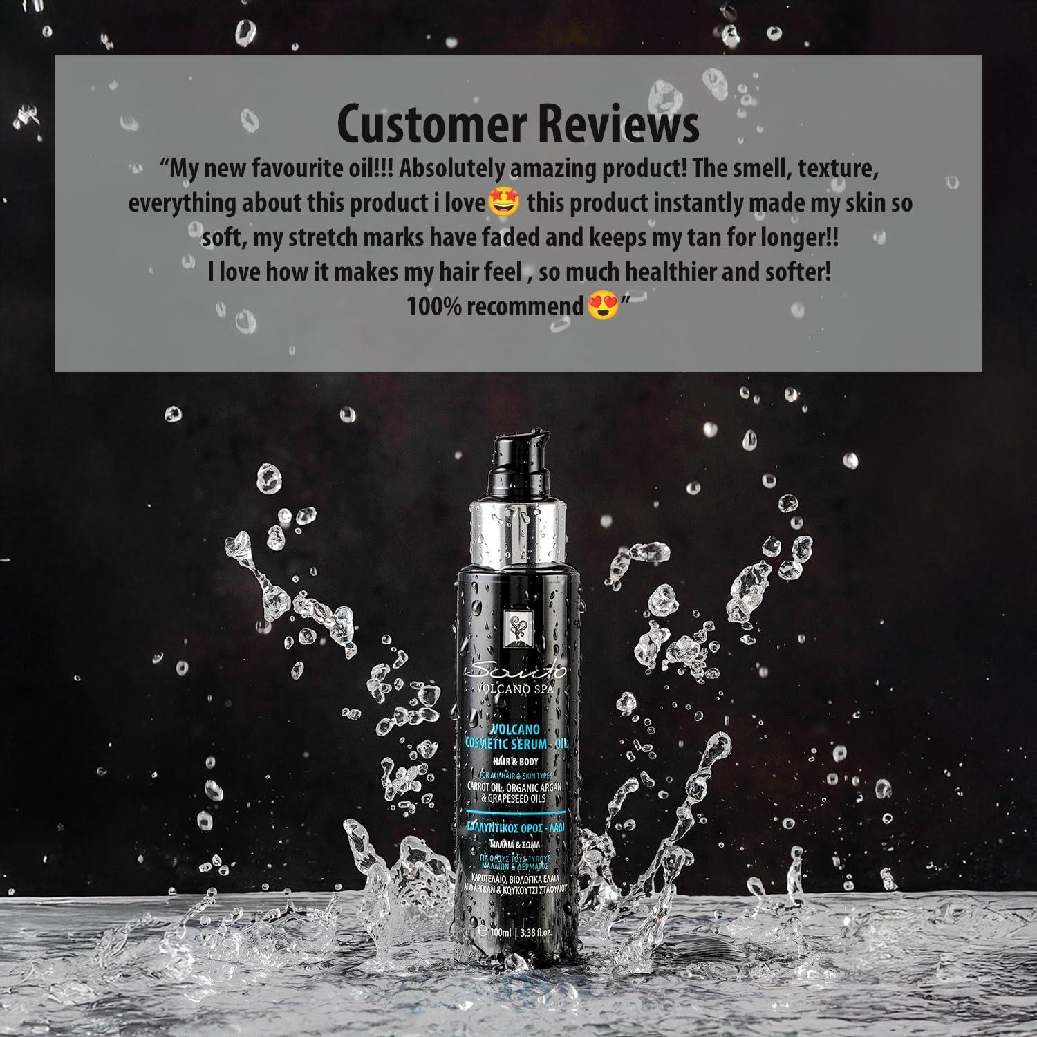 Suero Cosmético Volcano 100ml - Aceite Hidratante y Antienvejecimiento