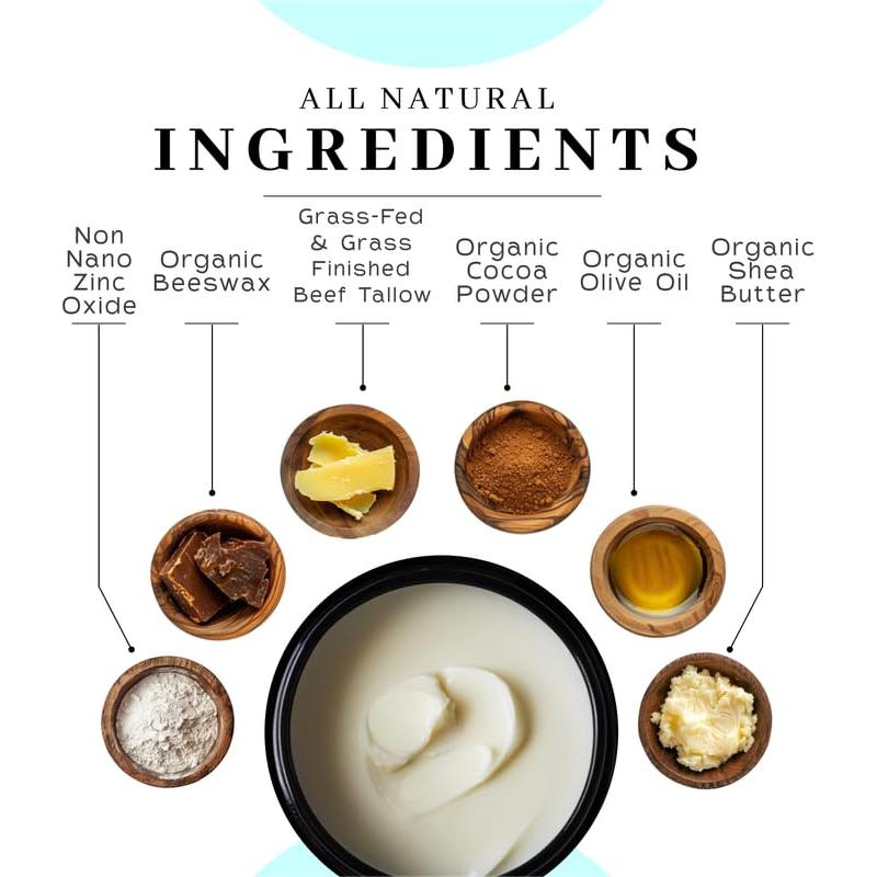 Protector Solar de Zinc y Sebo Vanman's 79.4g SPF 20 Resistente al Agua