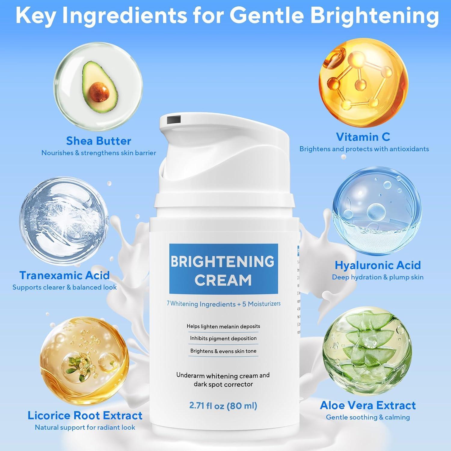 Crema Blanqueadora de Piel Guangzhou Cowin 80 ml con Vitamina C