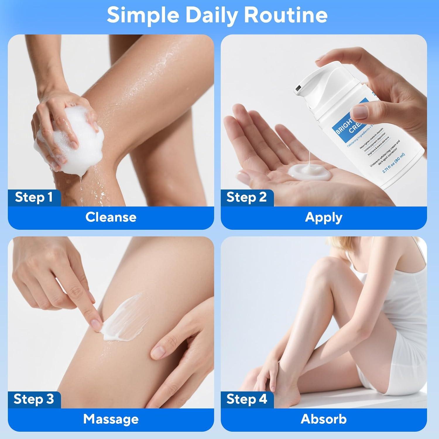 Crema Blanqueadora de Piel Guangzhou Cowin 80 ml con Vitamina C