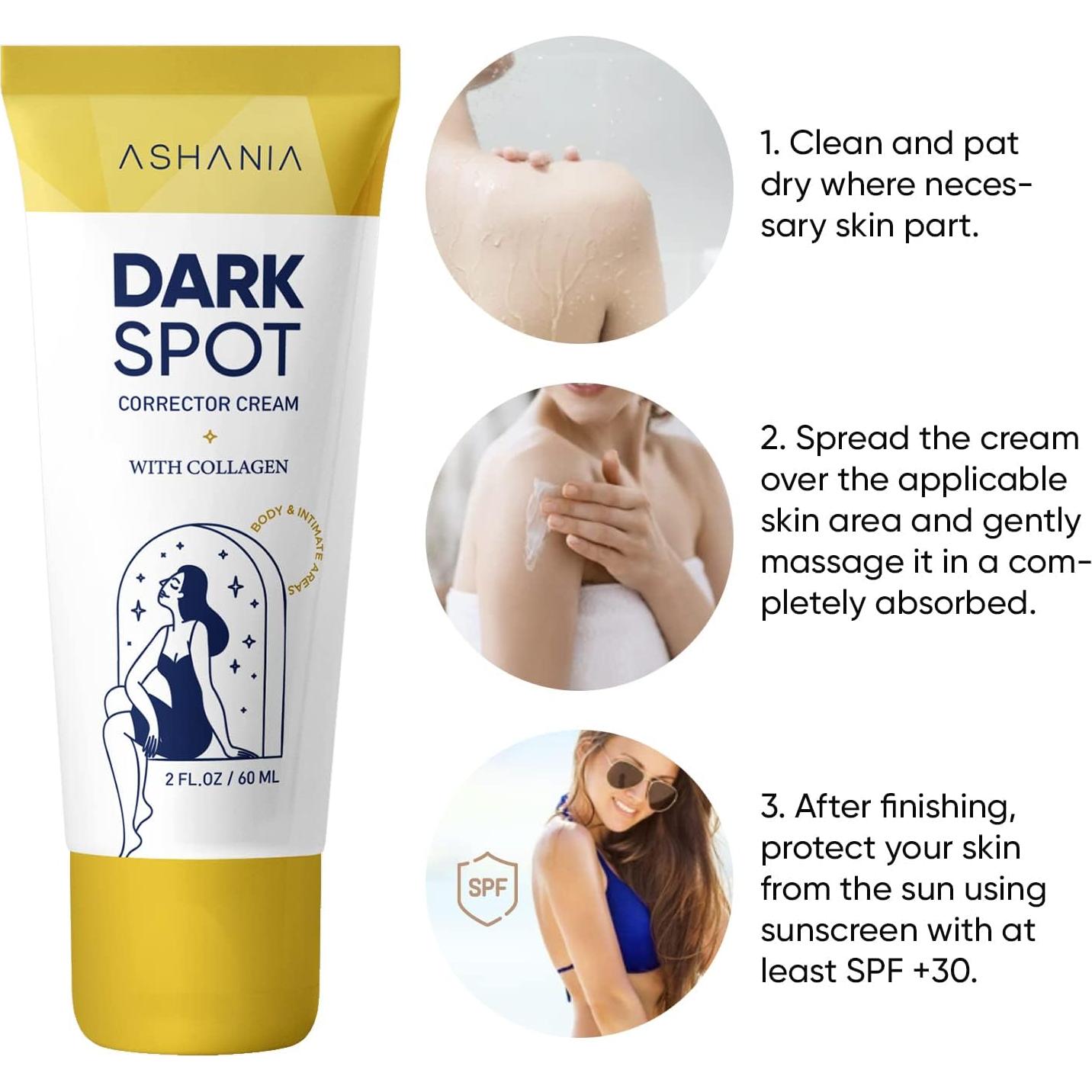 Crema Correctora de Manchas Oscuras Ashania 59.15 ml