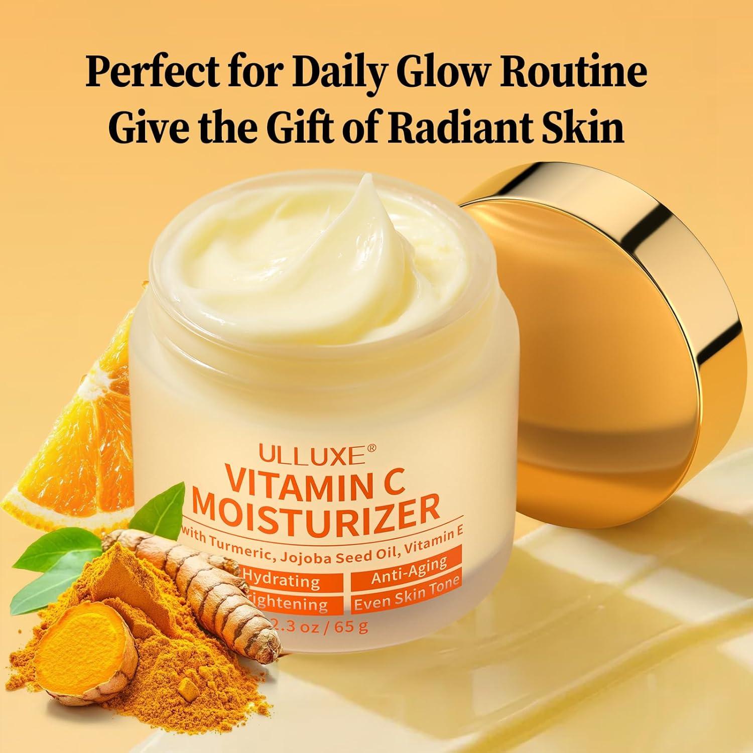 Hidratante Facial Vitamina C ULLUXE 65 g Antienvejecimiento