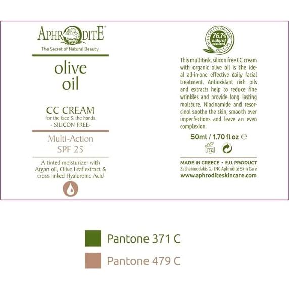 Crema CC Multi-Beneficio SPF 25 - 50 ml - Sin Silicona