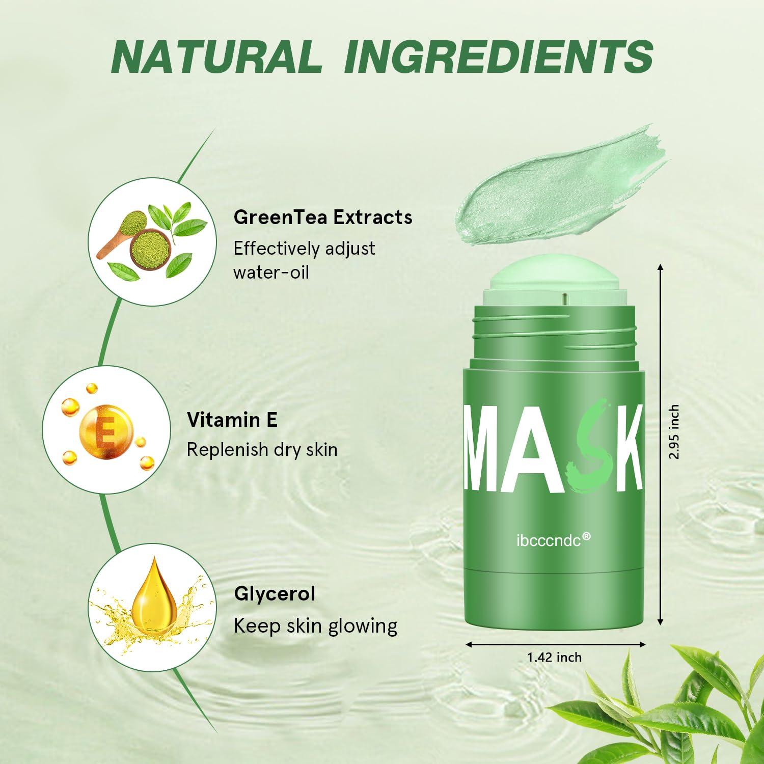 Mascarilla de Limpieza Profunda Josmon Té Verde 2PCS 160g