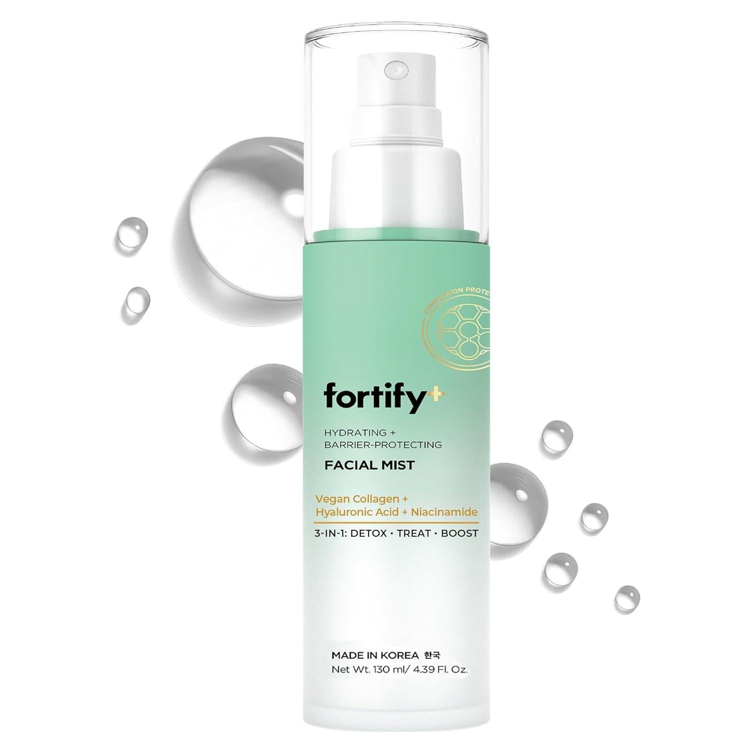 Spray Facial Coreano Fortify 9-en-1 con Ácido Hialurónico 130ML