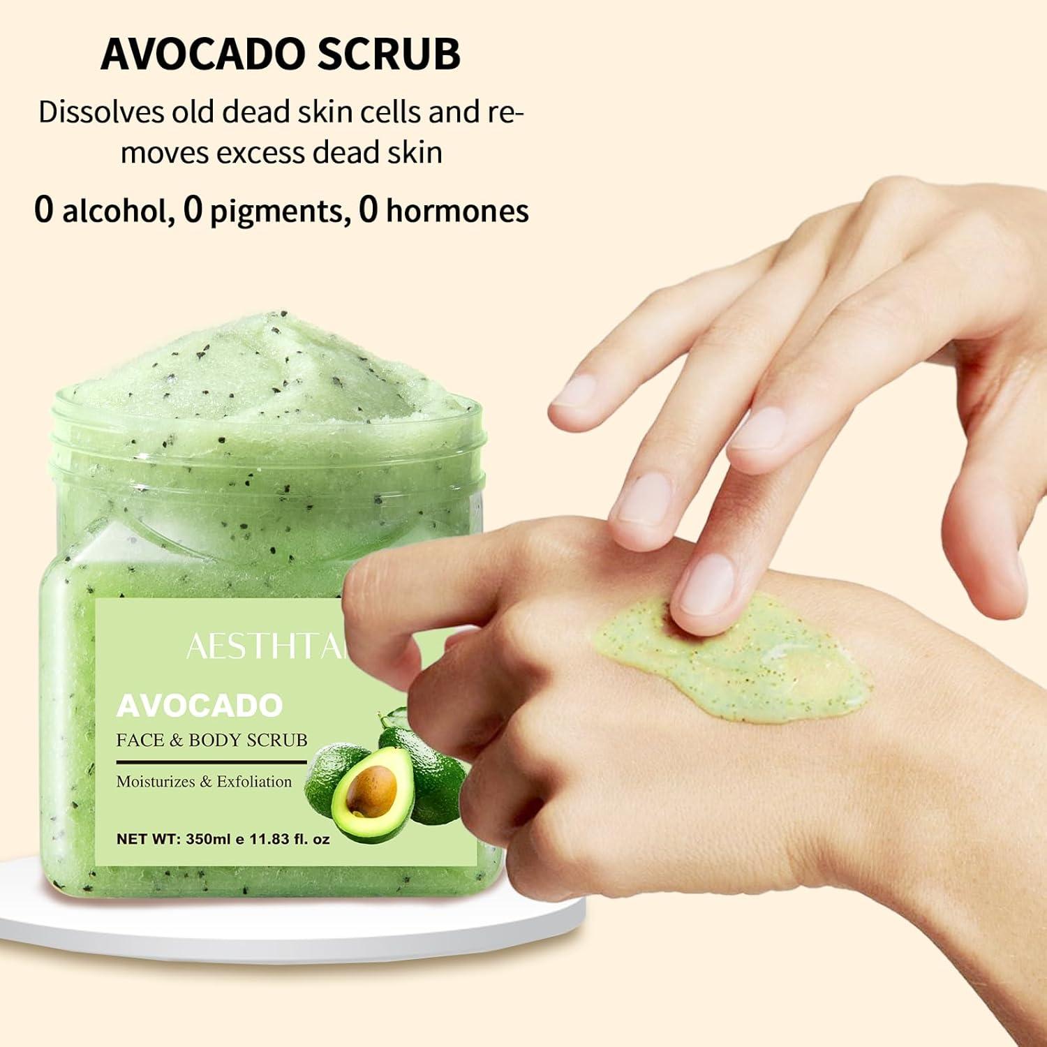 Exfoliante Facial y Corporal O'KADY de Aguacate 350ml