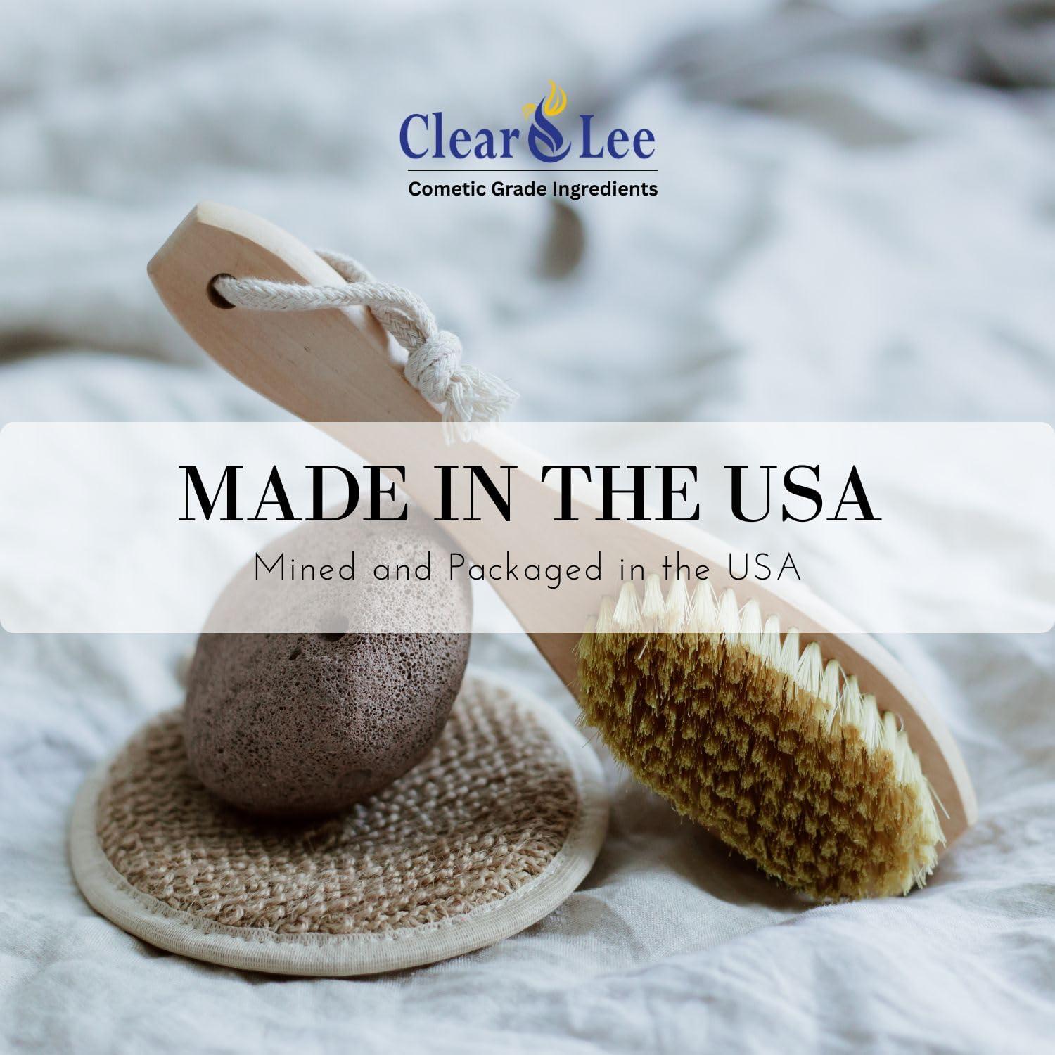 Pómez Cosmético ClearLee 226.8g - Exfoliante Natural Grano Medio