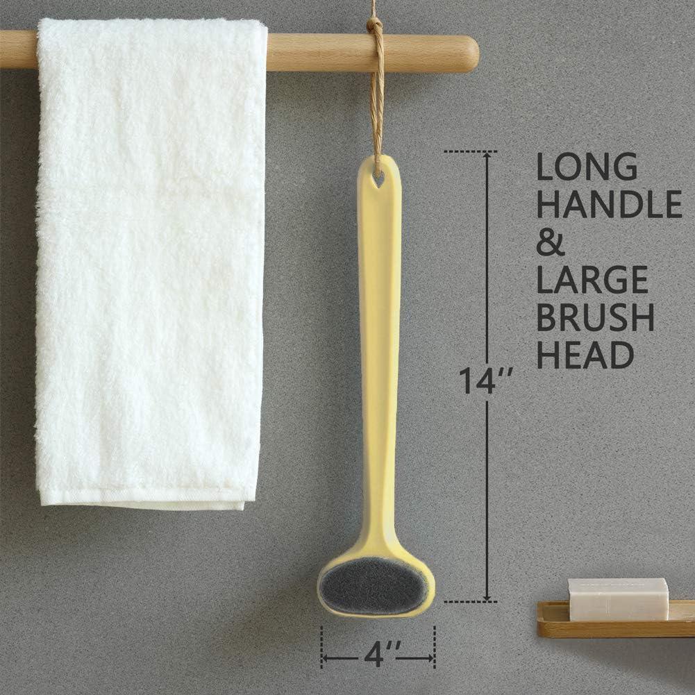 Cepillo de Cuerpo GREENRAIN con Mango Largo y Cerdas Suaves