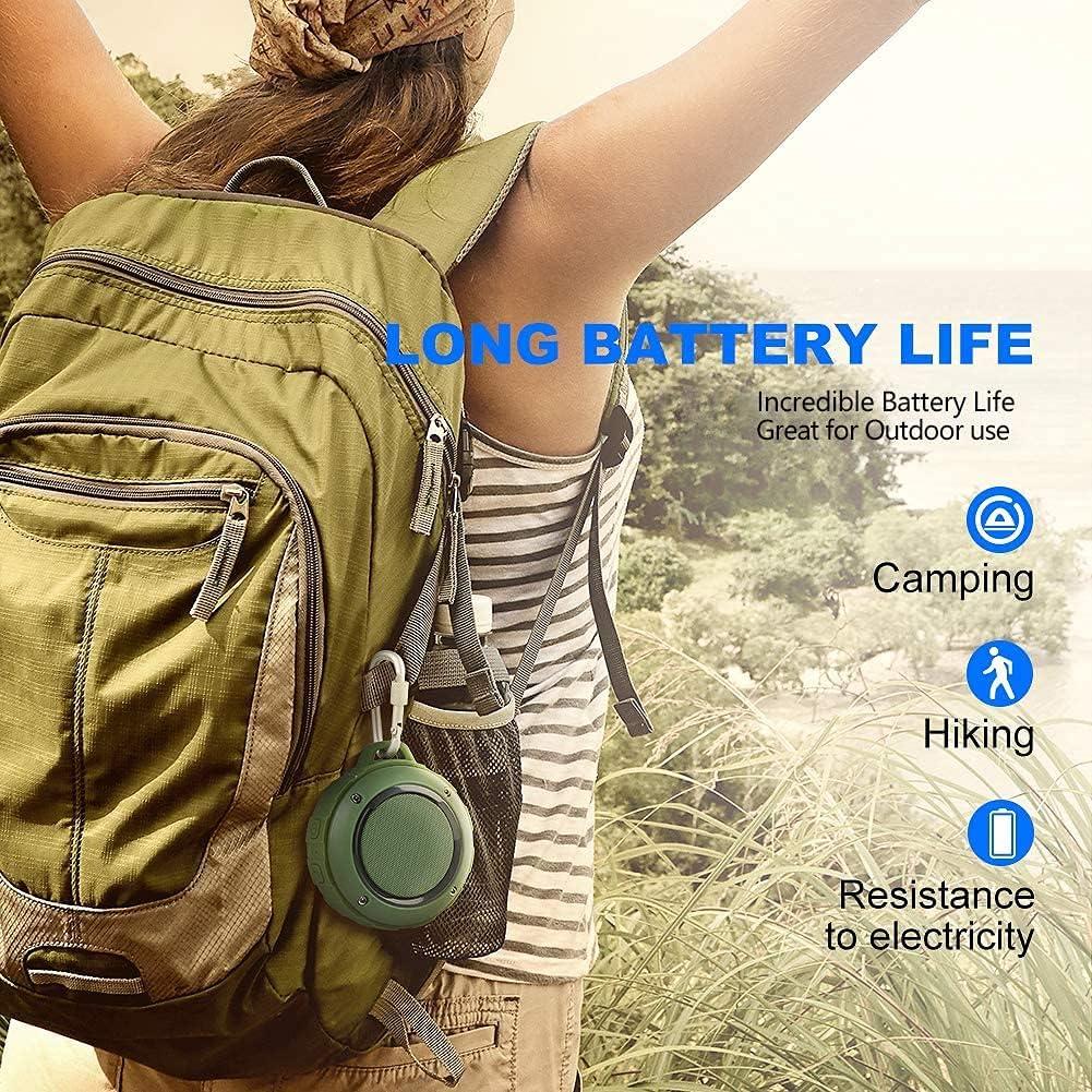 Altavoz Bluetooth Impermeable Kunodi Portátil 10W Verde