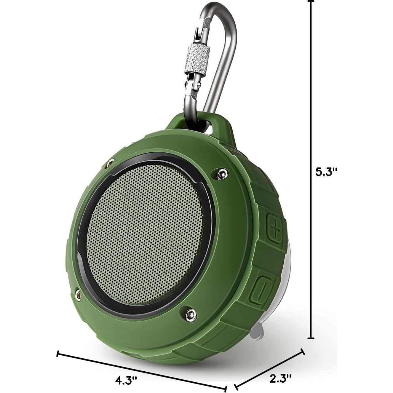 Altavoz Bluetooth Impermeable Kunodi Portátil 10W Verde