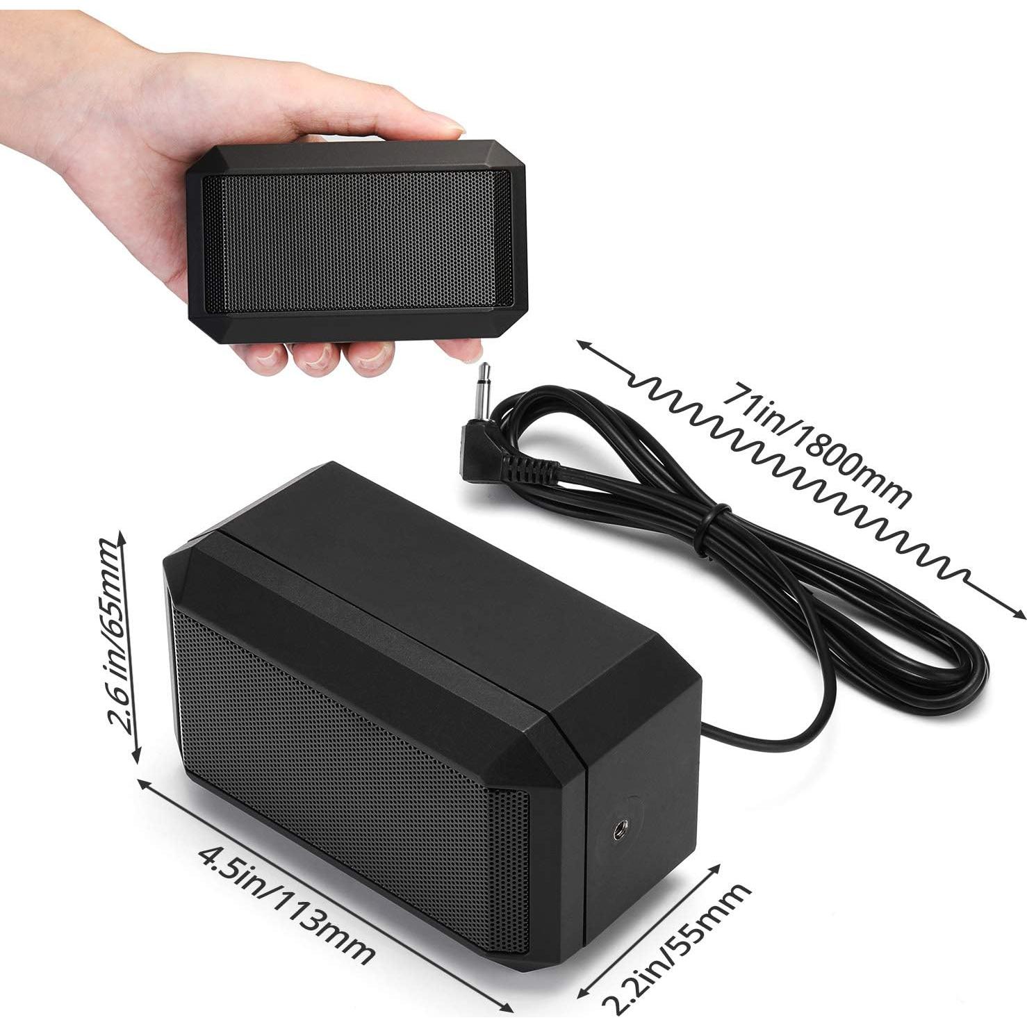 Altavoz Externo Radioddity CB 5W con Cable de 180 cm