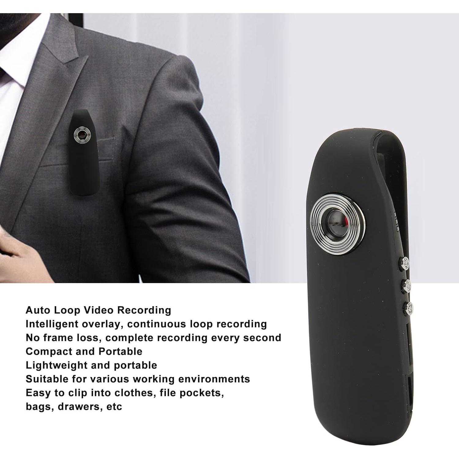 Mini Cámara Corporal Oreb DV007 1080P HD Portátil Seguridad