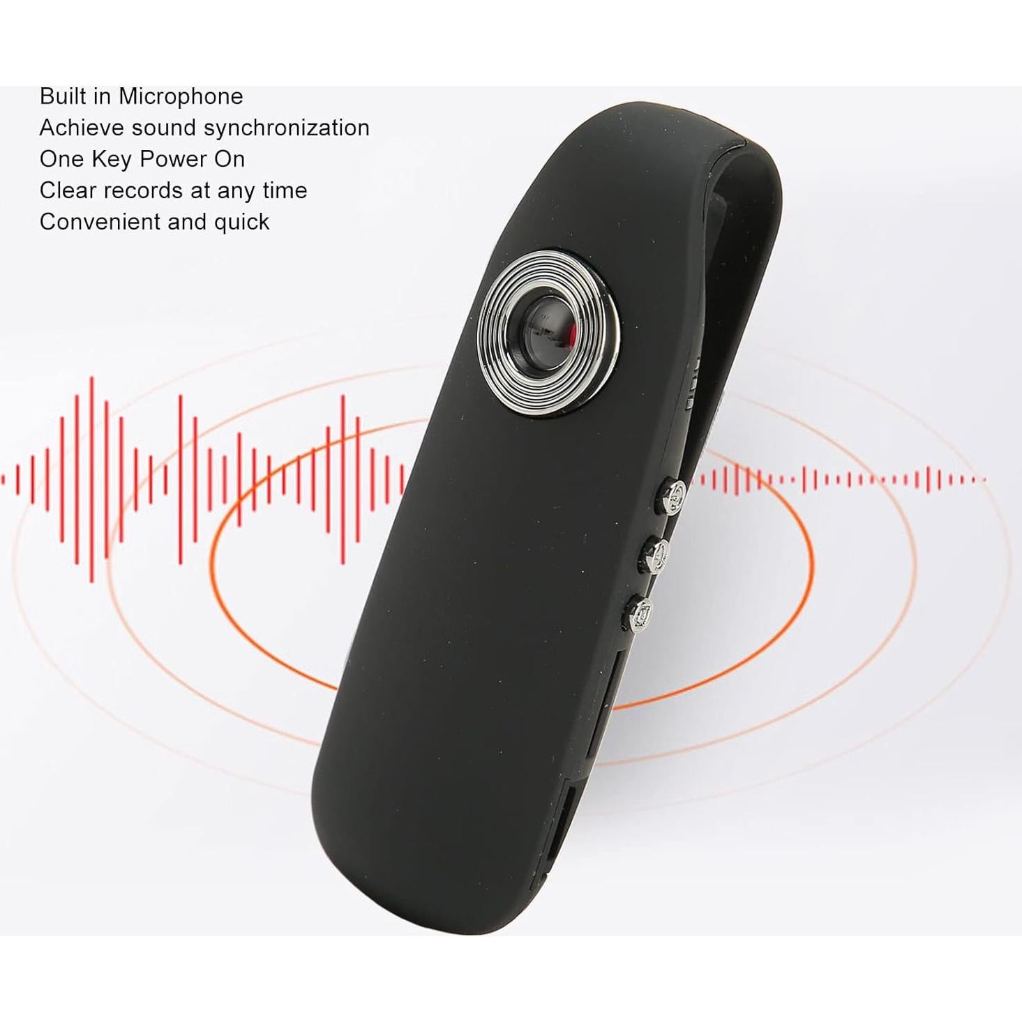 Mini Cámara Corporal Oreb DV007 1080P HD Portátil Seguridad