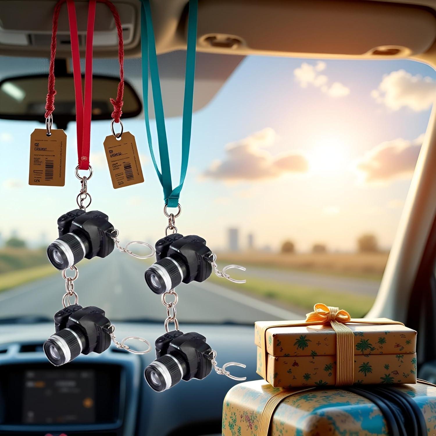 4 Llavero de Cámara con Sonido - Accesorios Creativos para Llaves