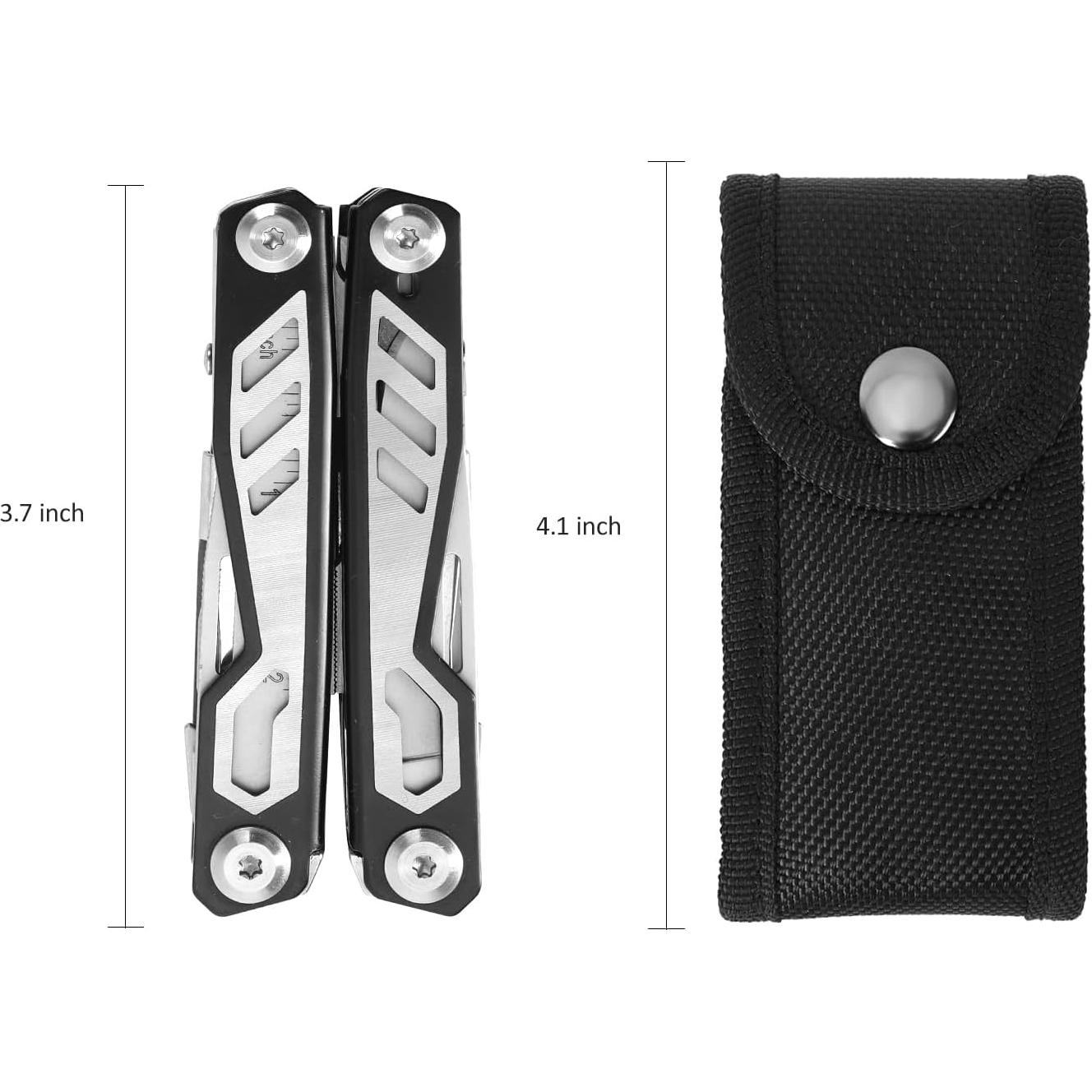 Multiherramienta Compacta 16-en-1 Dispatch, Acero Inoxidable, Negro