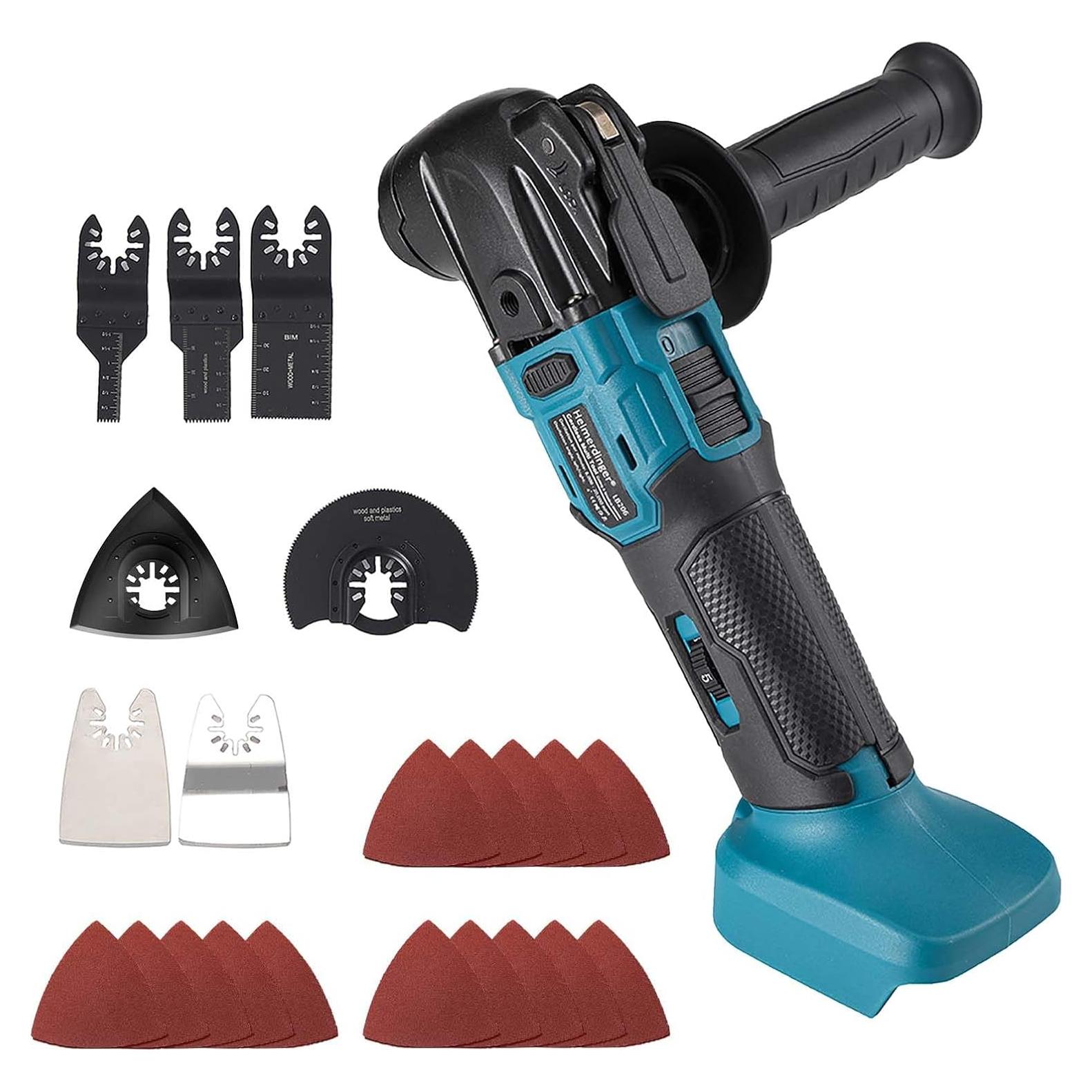 Herramienta Oscilante Inalámbrica Heimerdinger 18V Multiuso