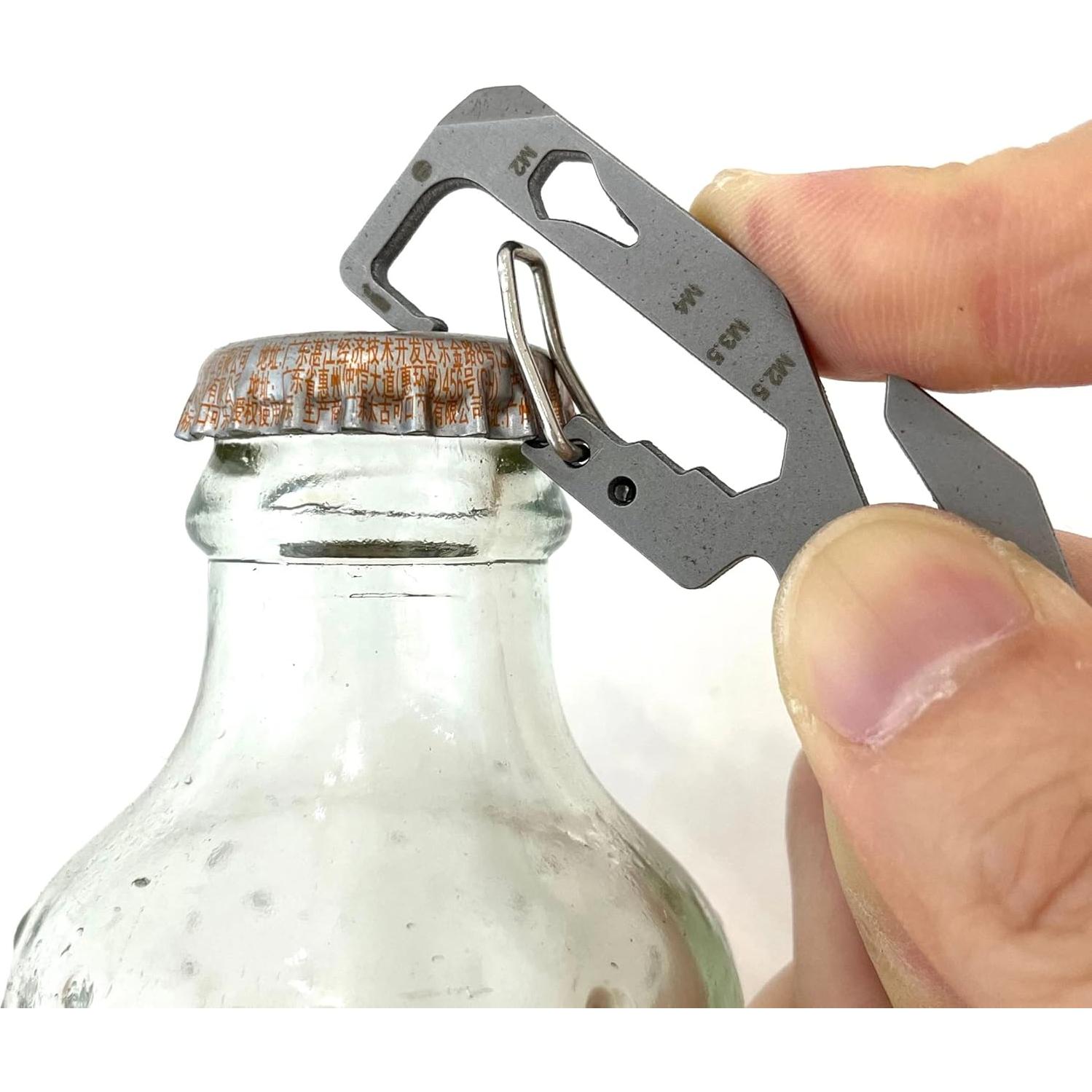 Generic 11 in 1 Multi Functional Keychain, Multi-Tool Keychain, Multi Tool, Alloy Steel Handle, Alloy Steel Body