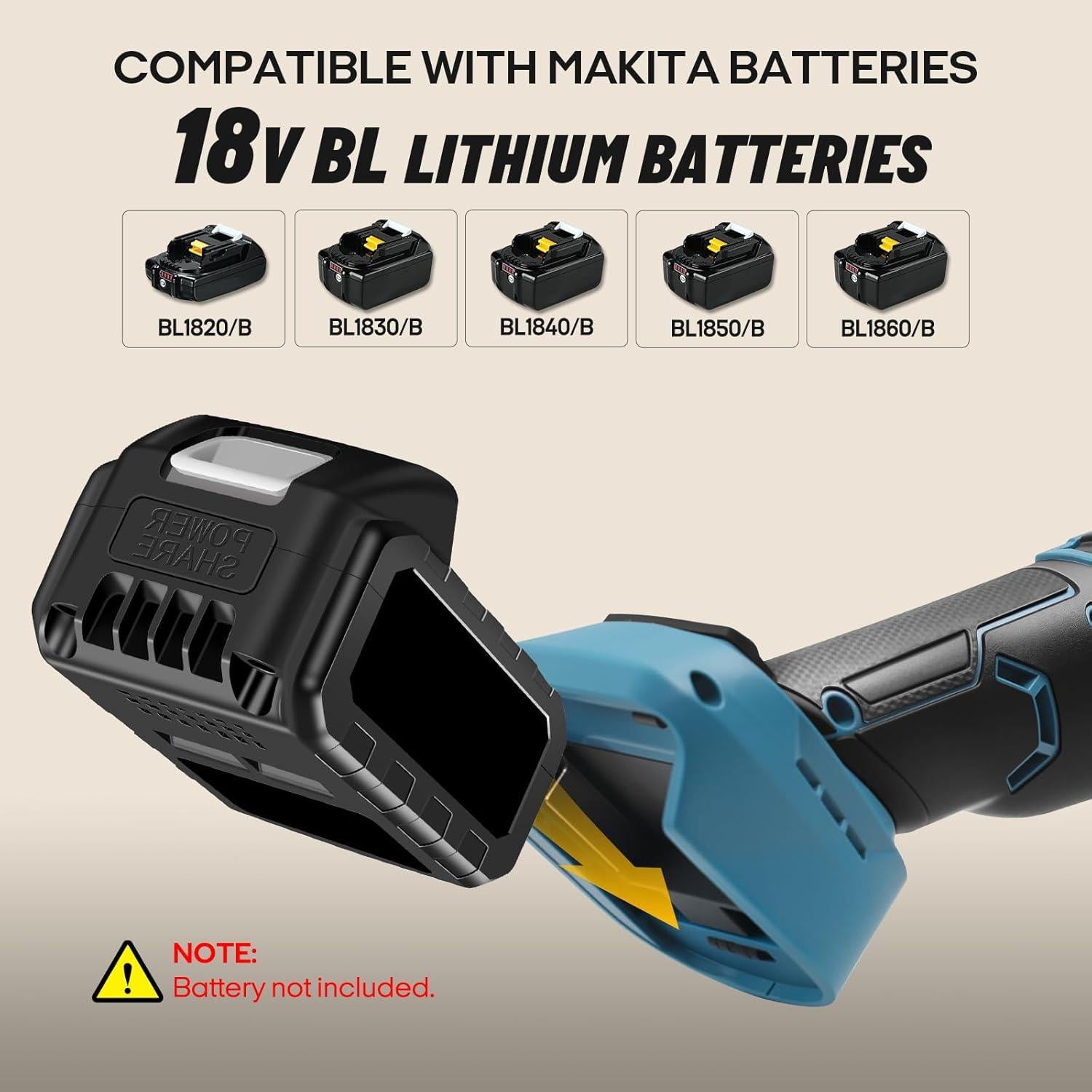 Herramienta Multi Oscilante Inalámbrica ZUYIYI 18V con 37 Accesorios