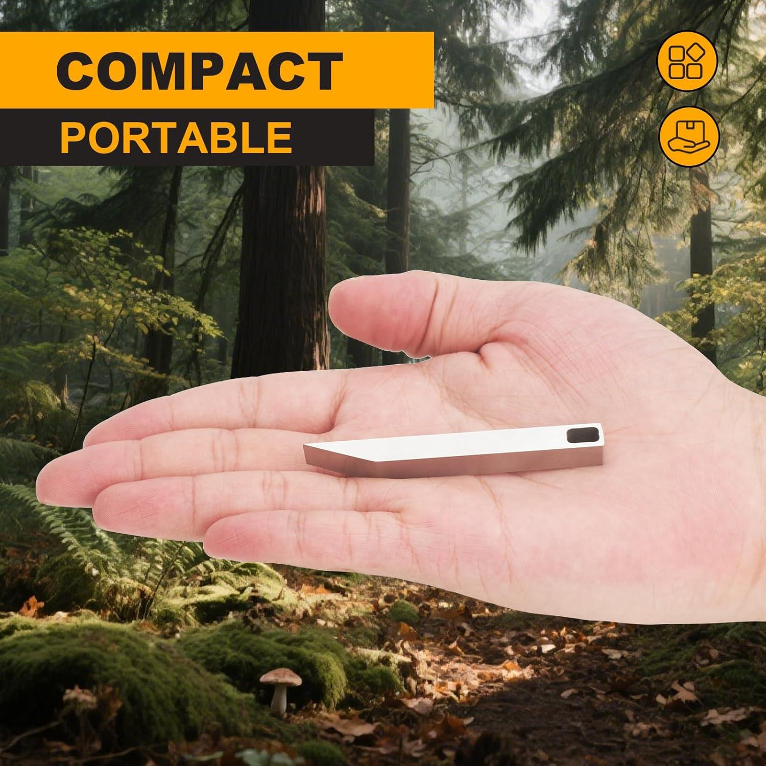 Barra de Pry EDC UPIUU de Acero Inoxidable 7.37 cm