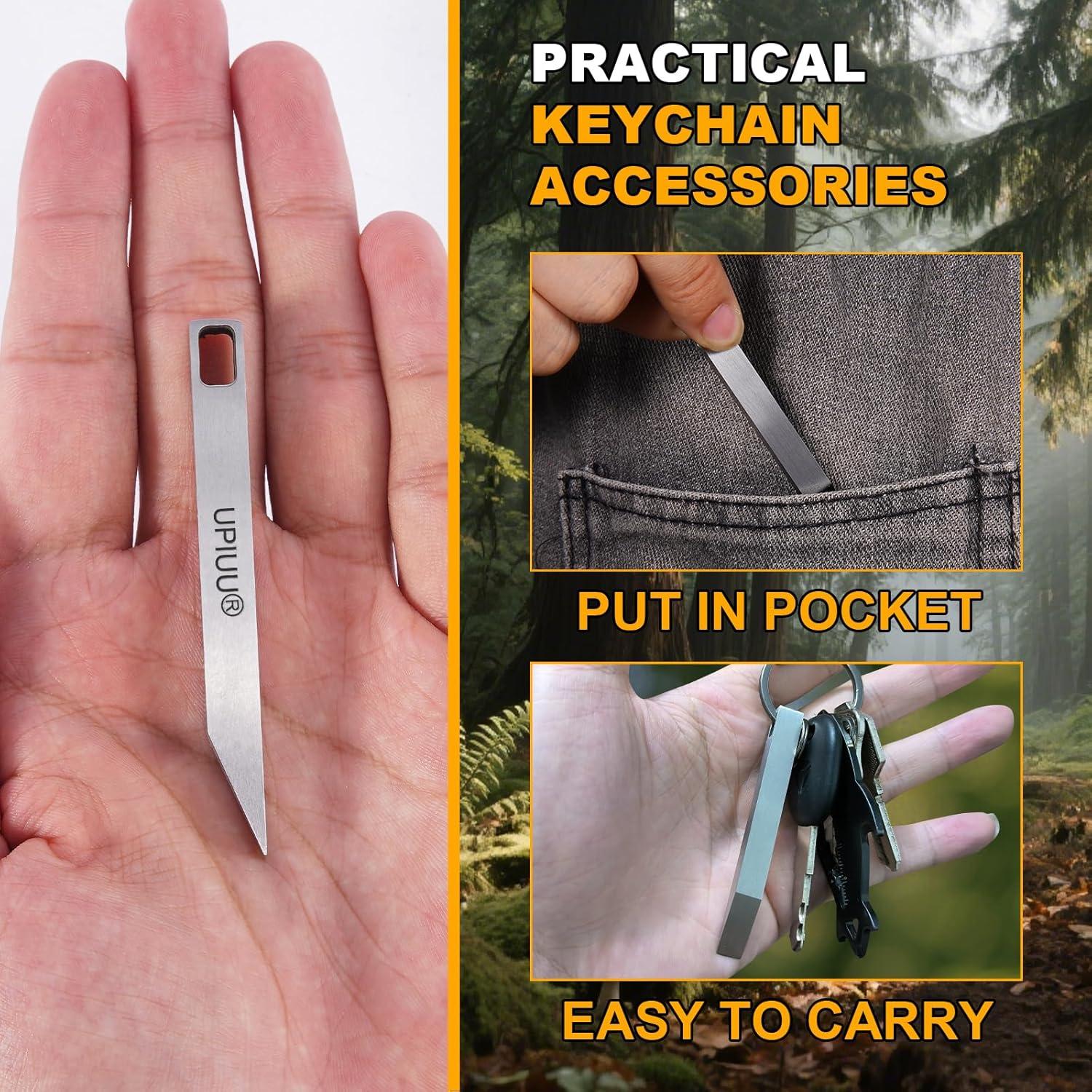 Barra de Pry EDC UPIUU de Acero Inoxidable 7.37 cm