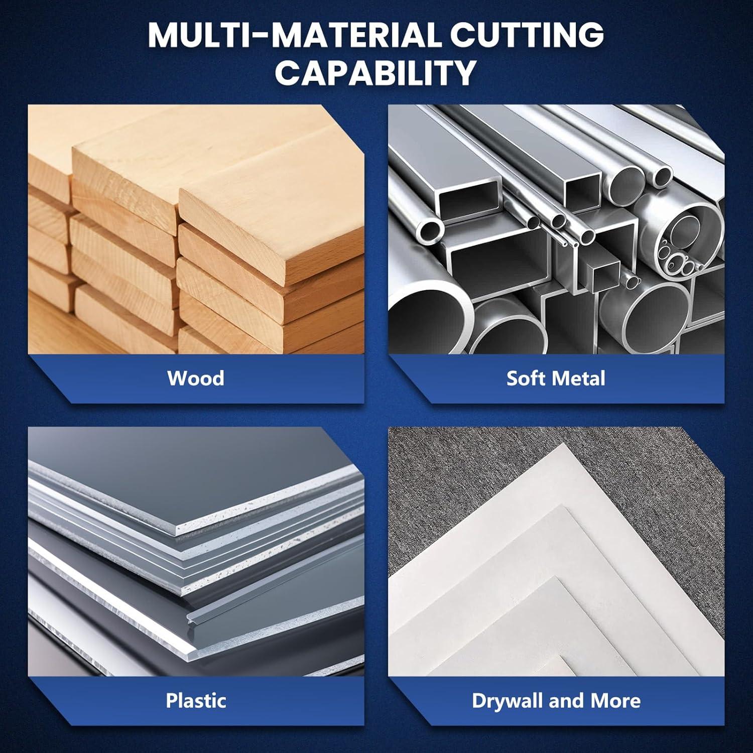 Juego de 100 Cuchillas Multiherramienta DikTalk para Madera