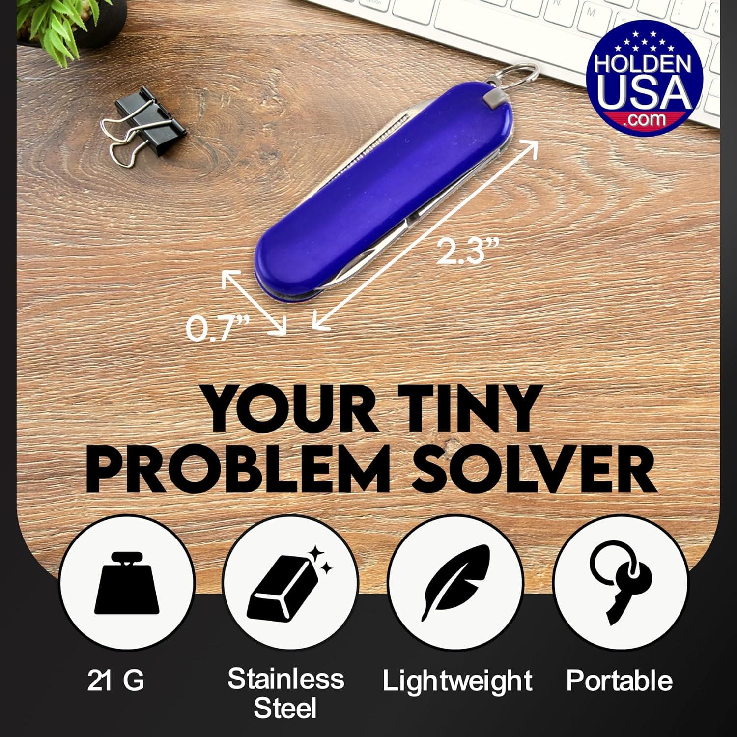 Mini Multiherramienta 5-en-1 Holden USA Azul Compacta